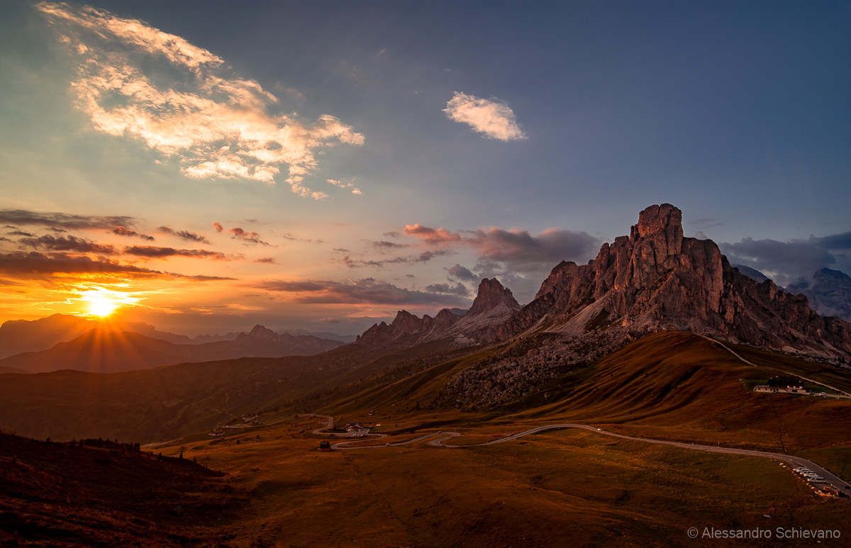 High Altitude sunset...