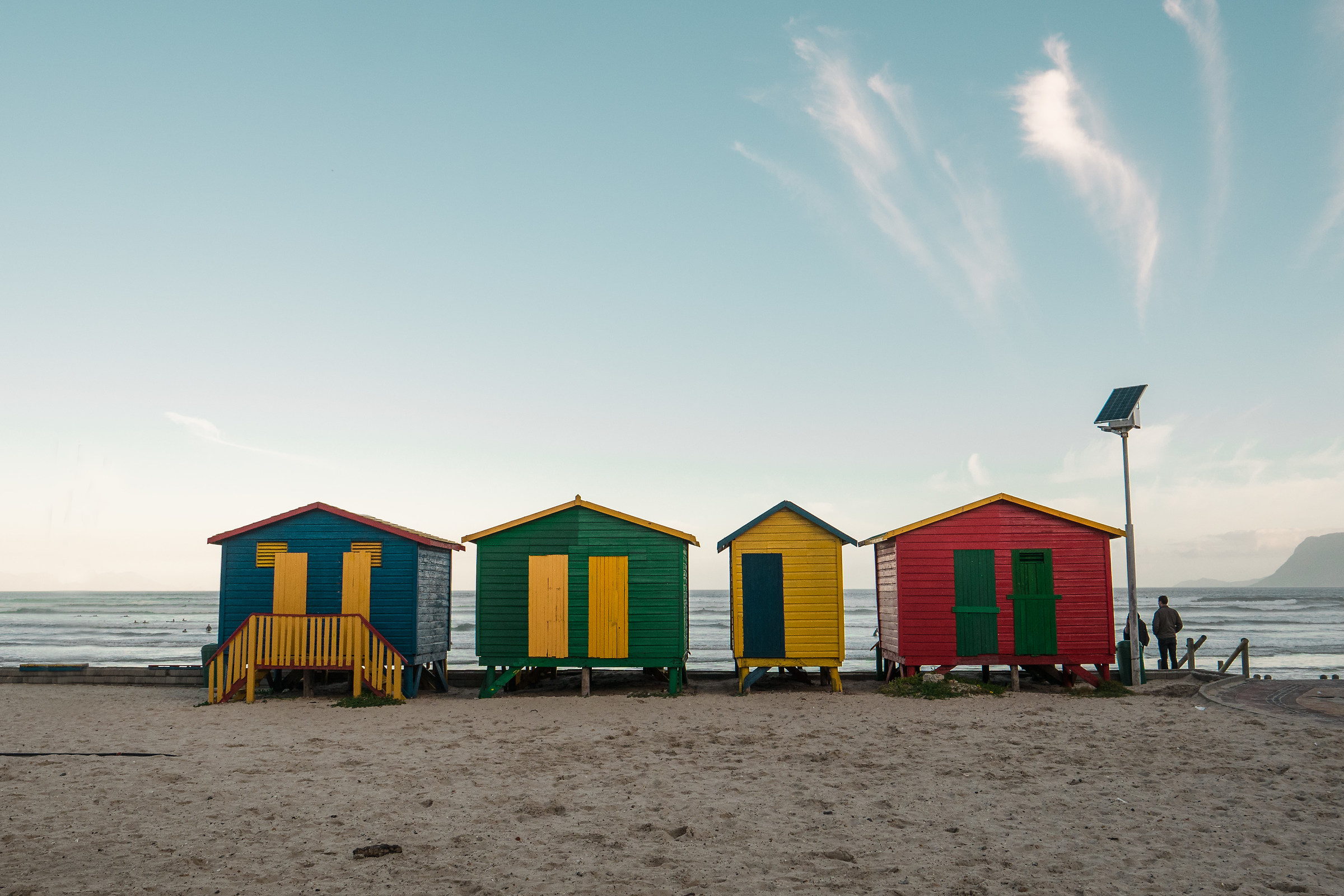 Muizenberg Beach, Cape Town, Sudafrica
