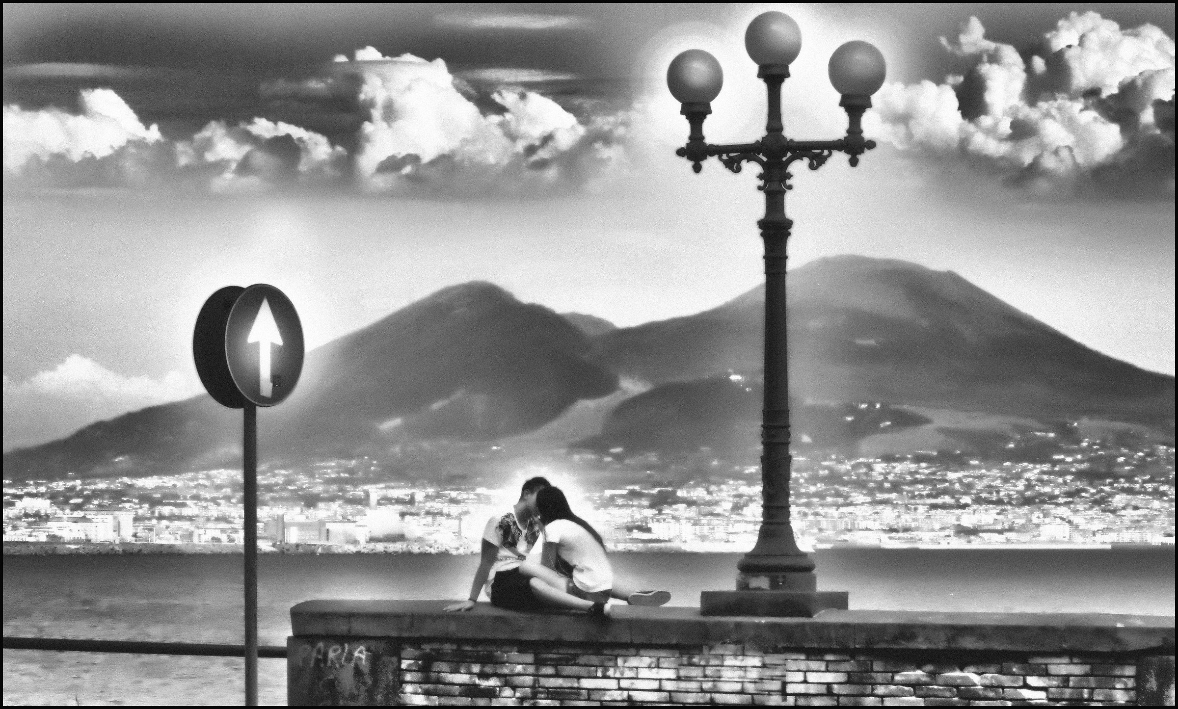 Mergellina Seafront promenade...