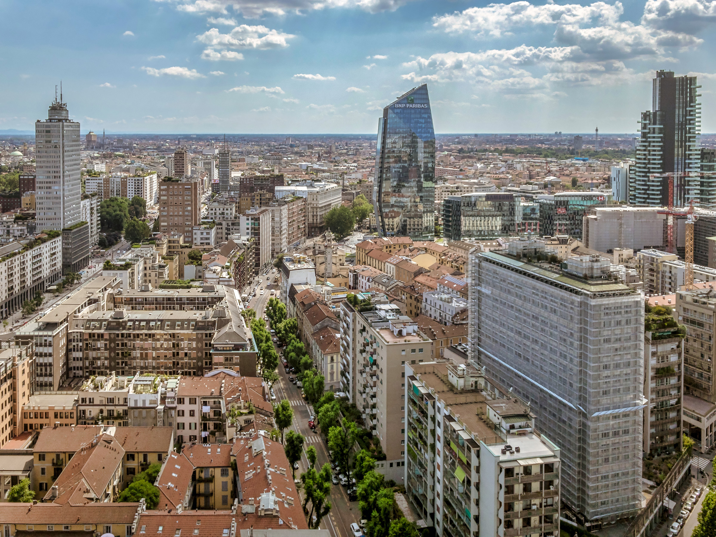 Milan from Pirellone