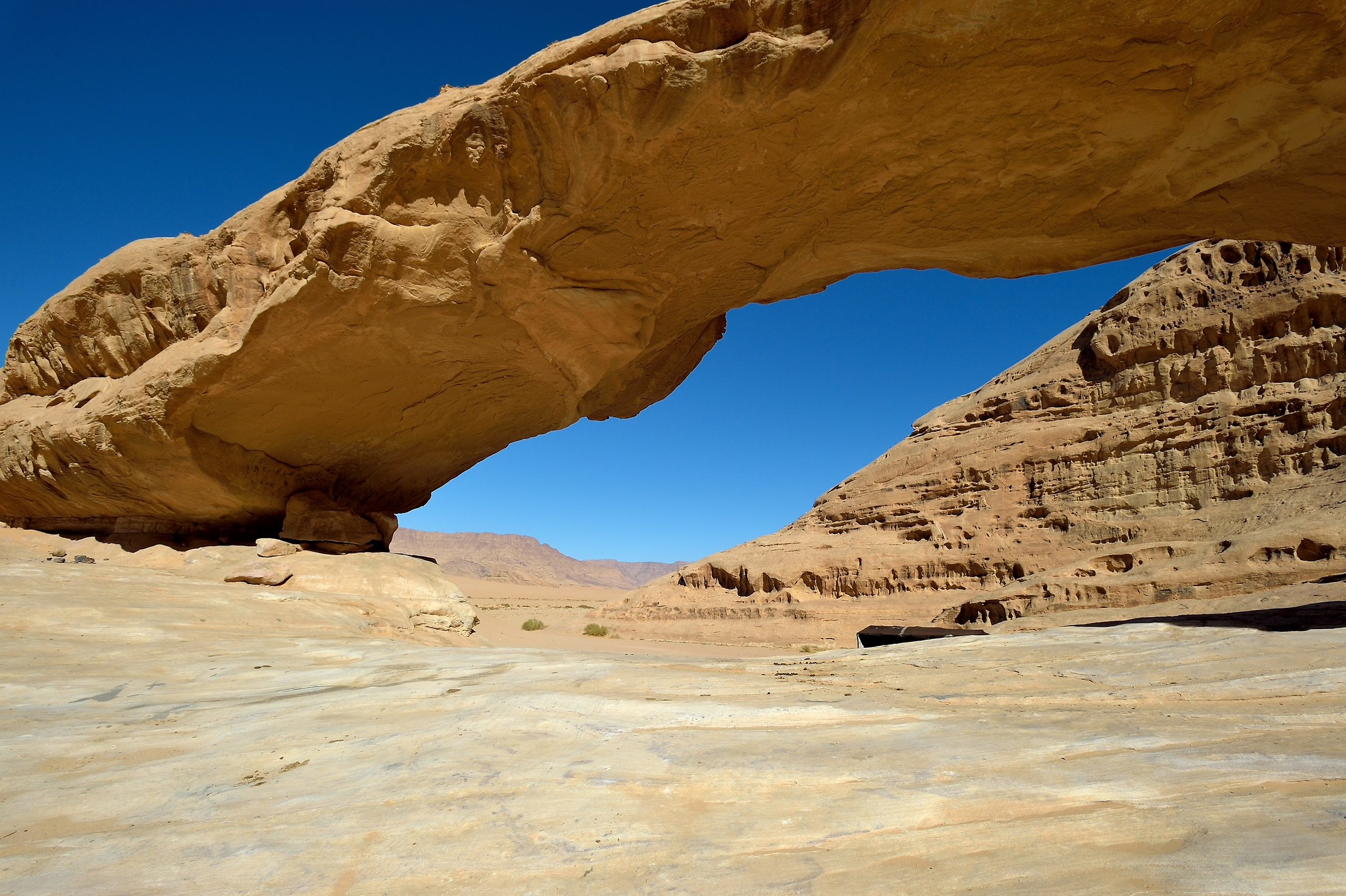 Arco nel Wadi Rum