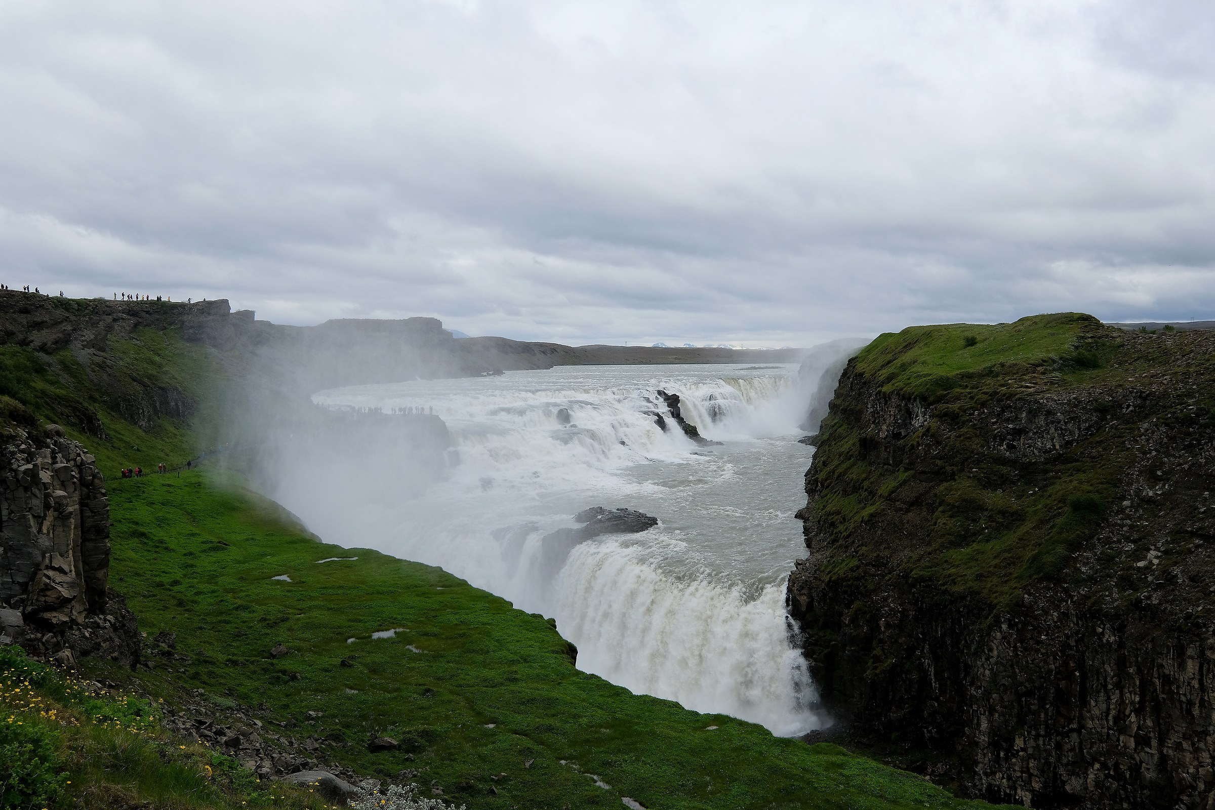 Islanda Gullfoss (Golden Waterfall)