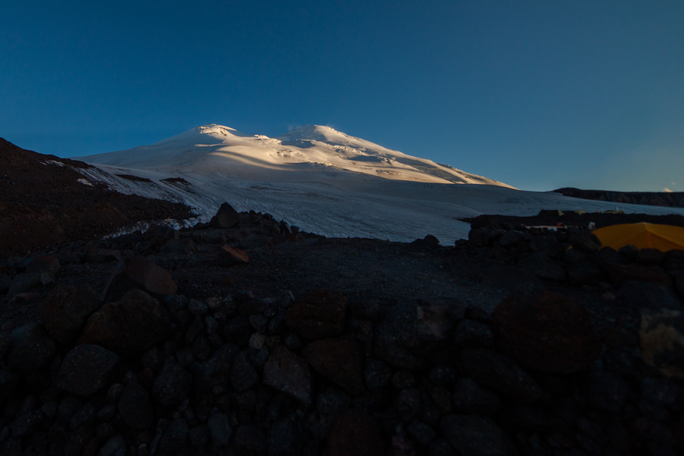 Mount Elbrus from Field 2