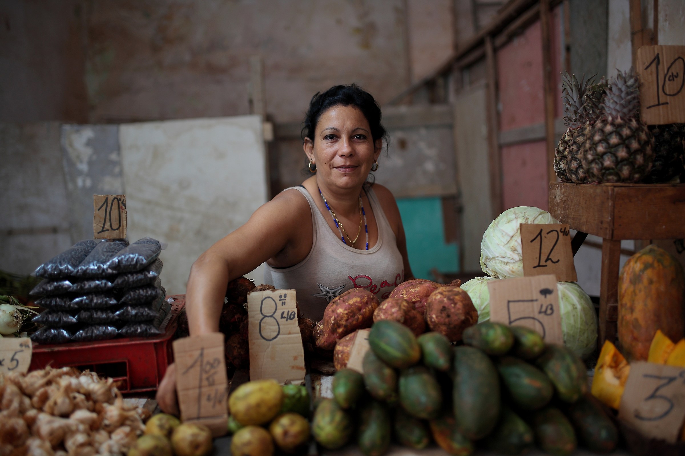 The wonderful colours of La Habana Vieja markets