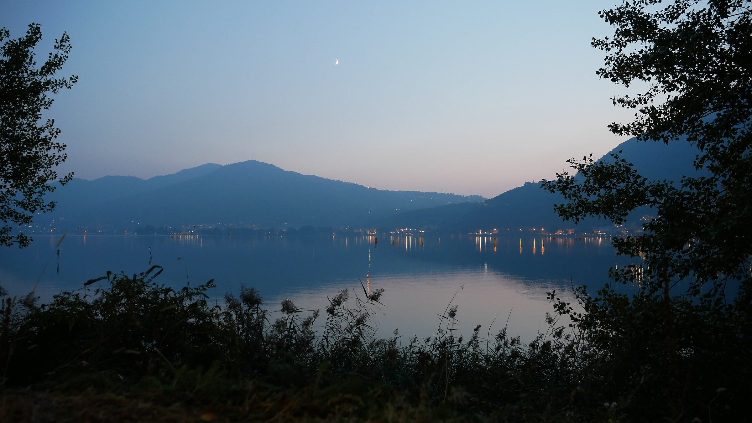 Garlate lake, Misty Twilight