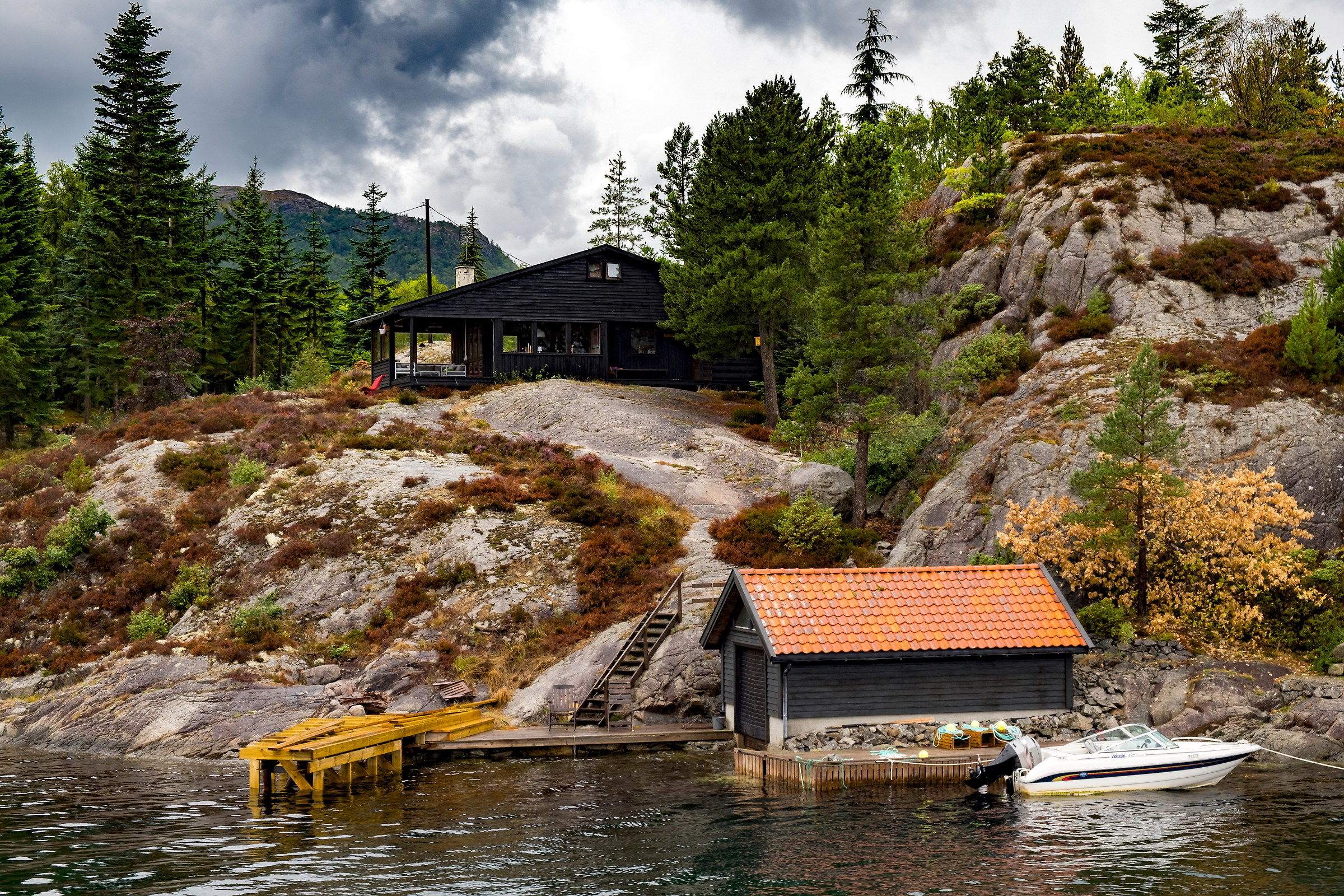 nelle isole dei fiordi