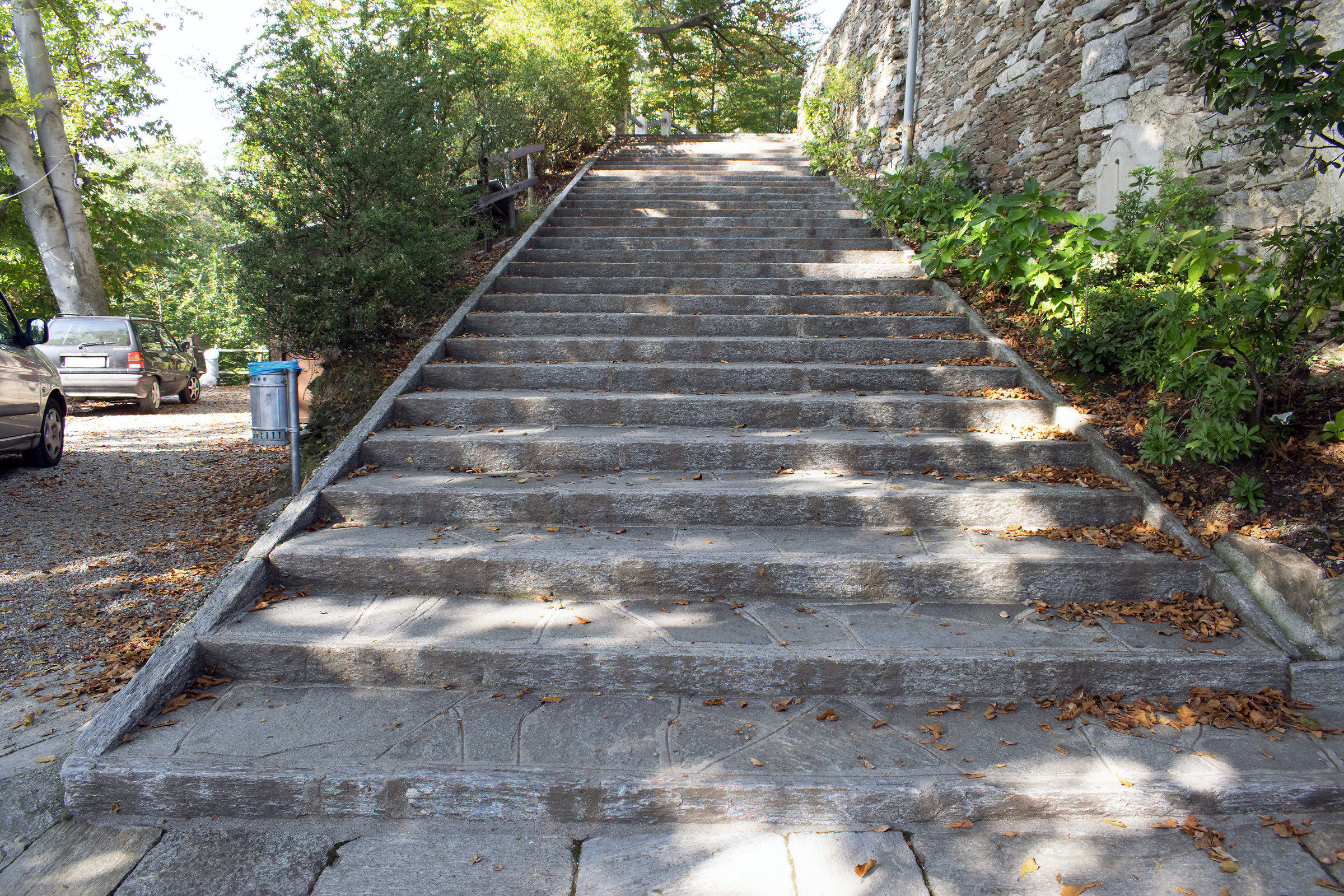 C'è chi scende e c'è chi sale, le scal...