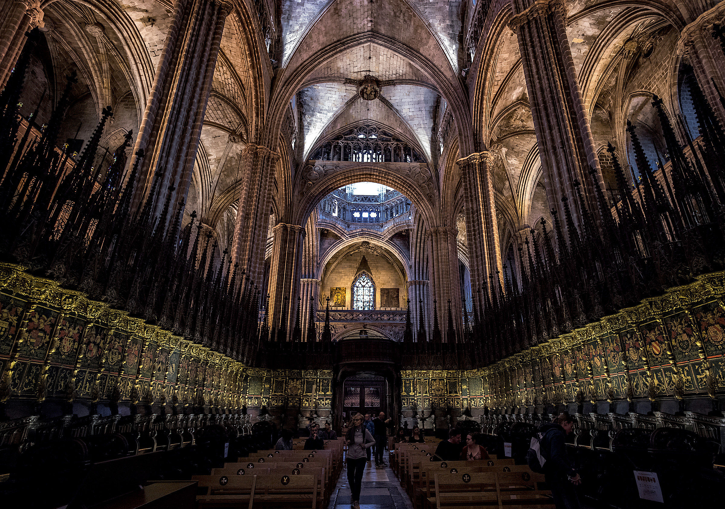 Barcellona - il coro della cattedrale