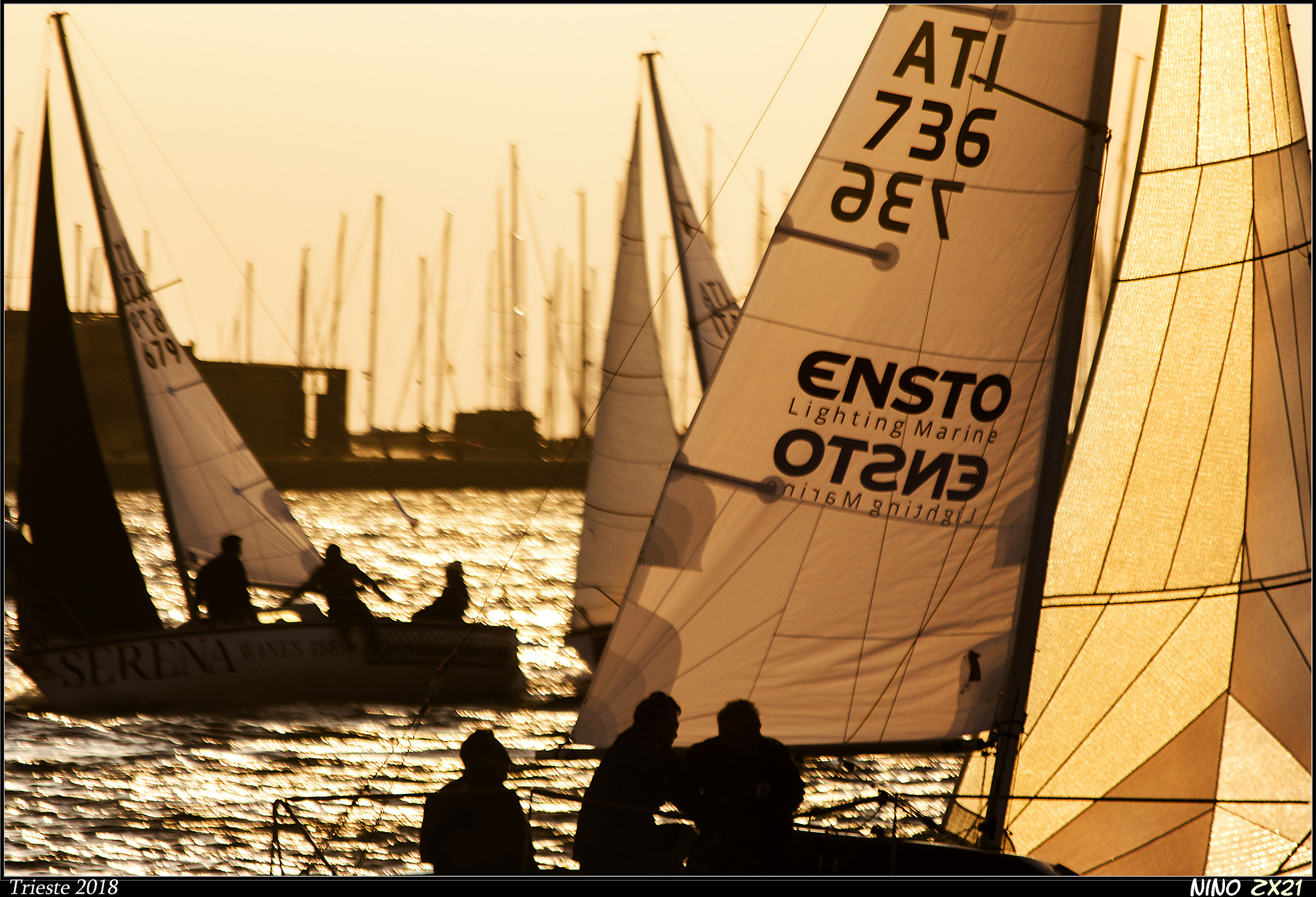 Sails, sails, sails.