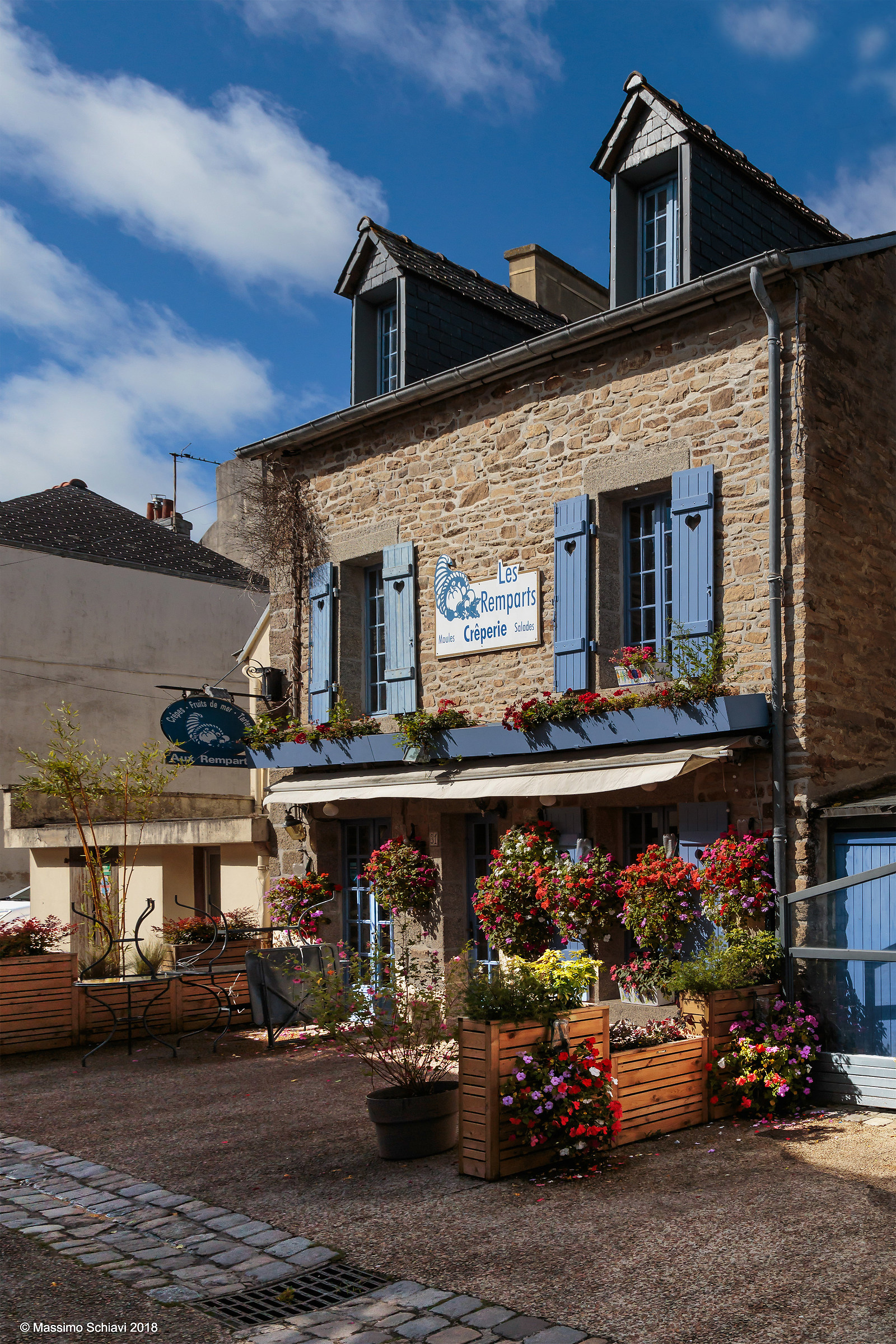 The Crêperie of Concarneau.