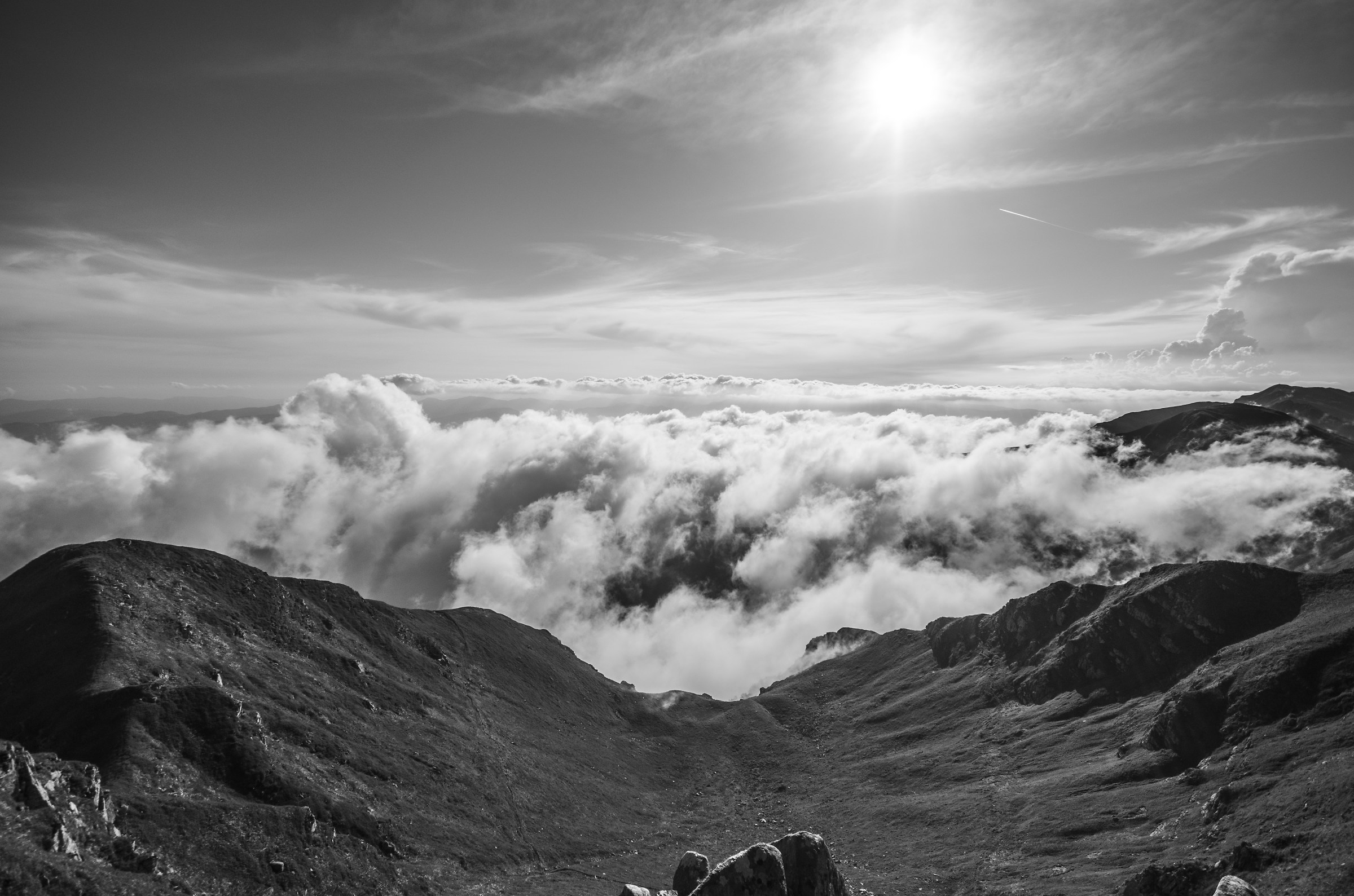 Under clouds - Monte Sillara
