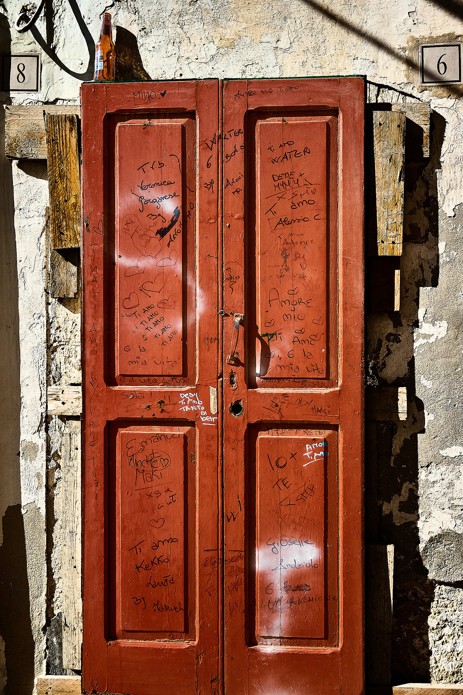 So much love in this doorway