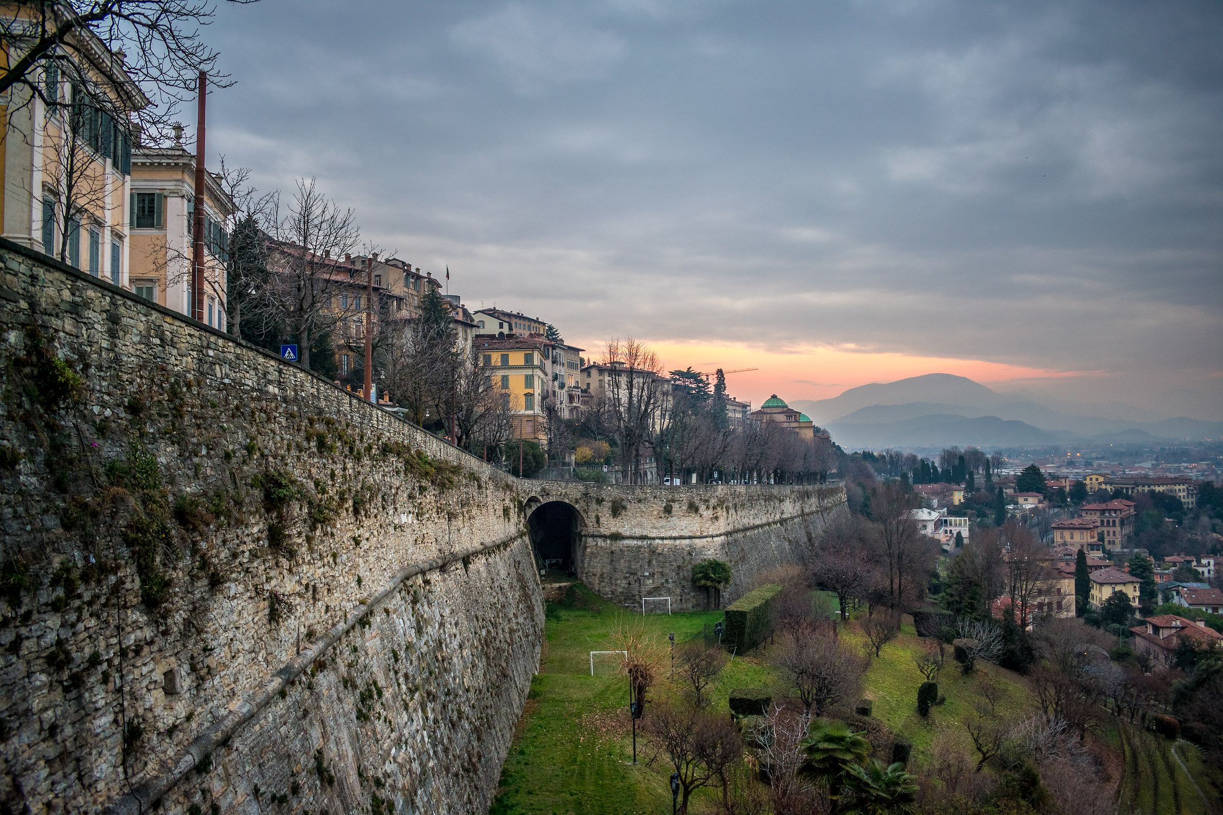 Ultime gocce di luce su Città Alta!