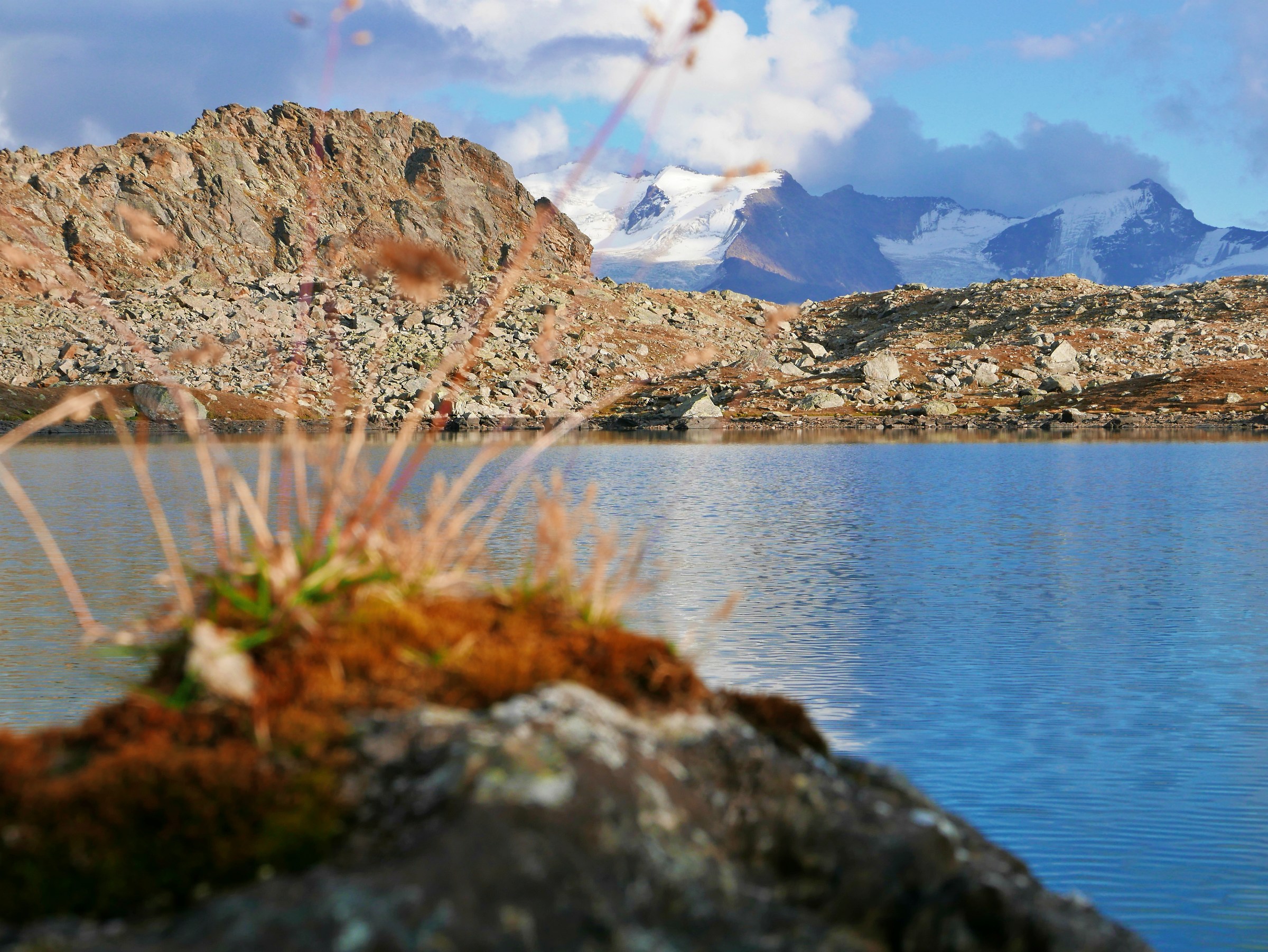 Lago Manzina Forni Tramonto