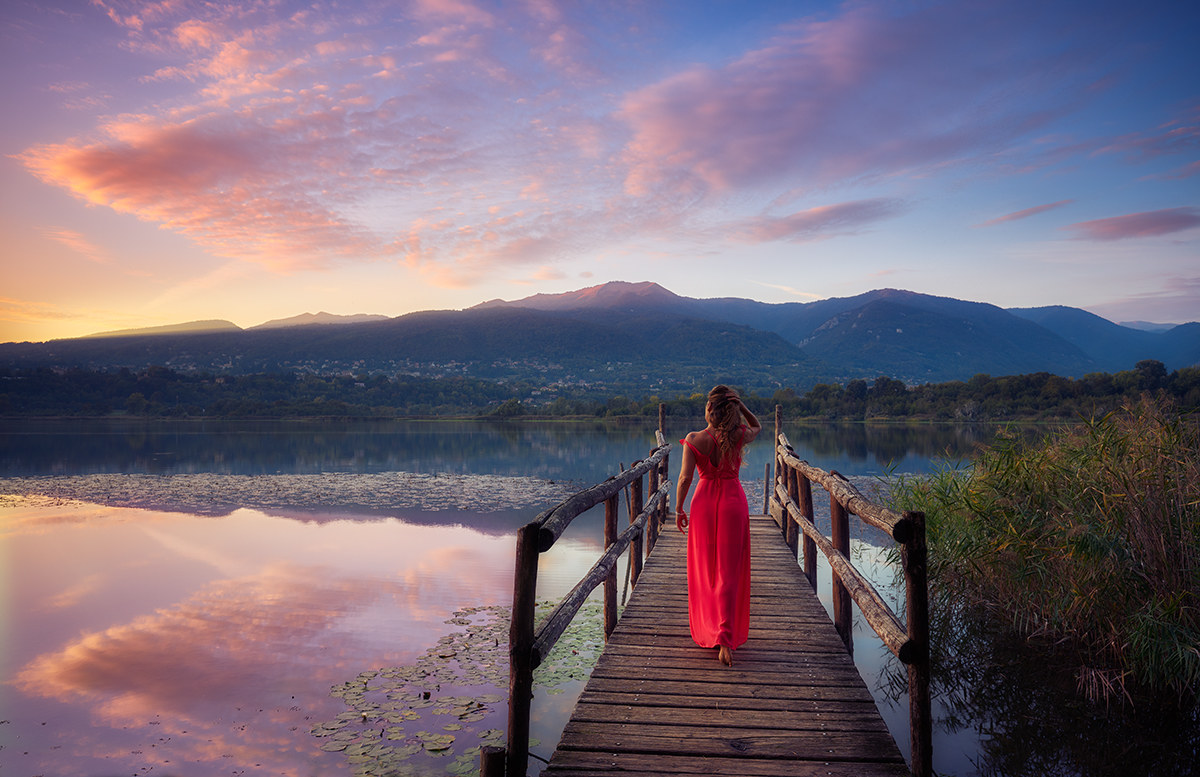 The evening arrives....