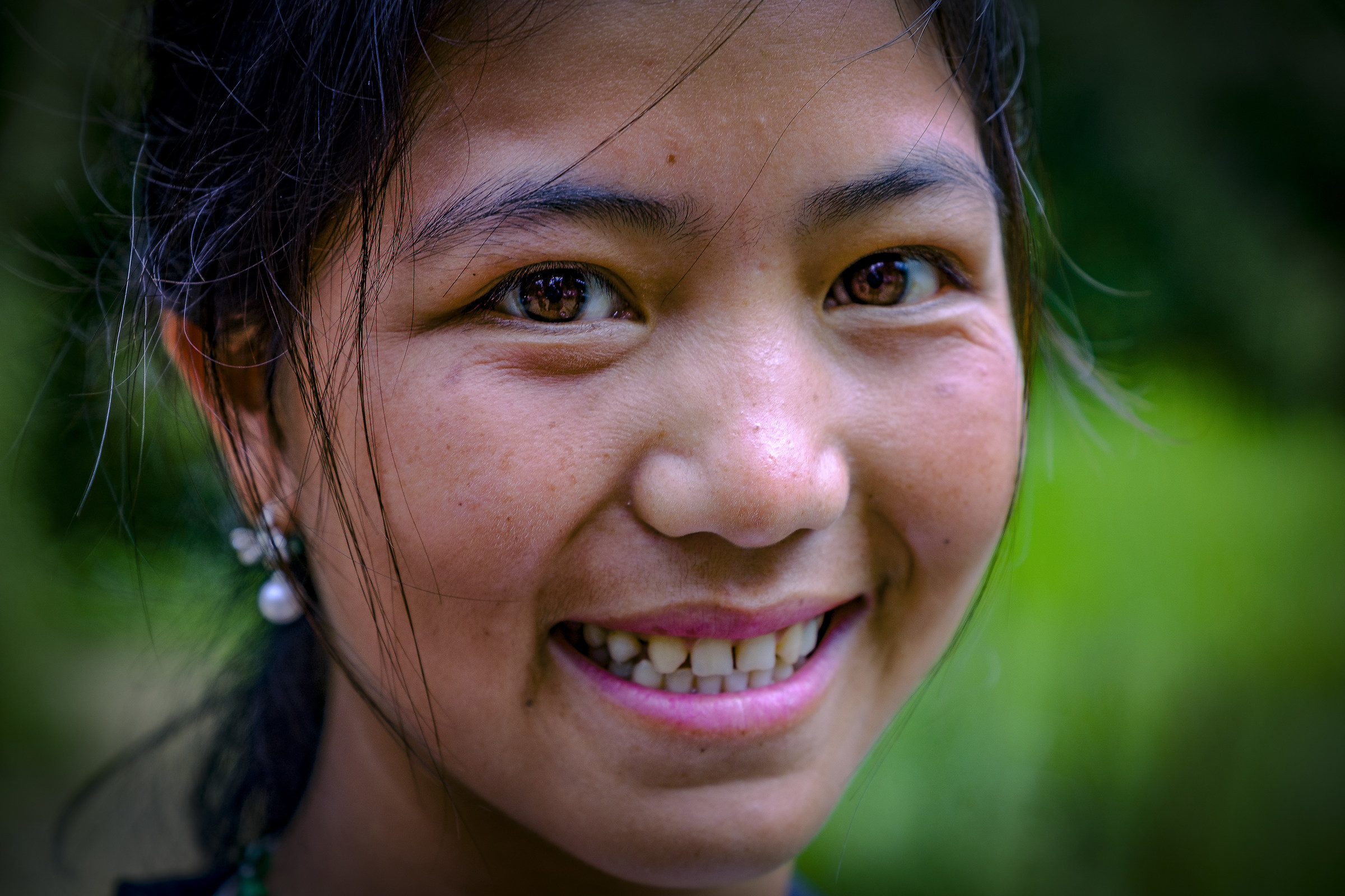 Contadina della tribù Hmong