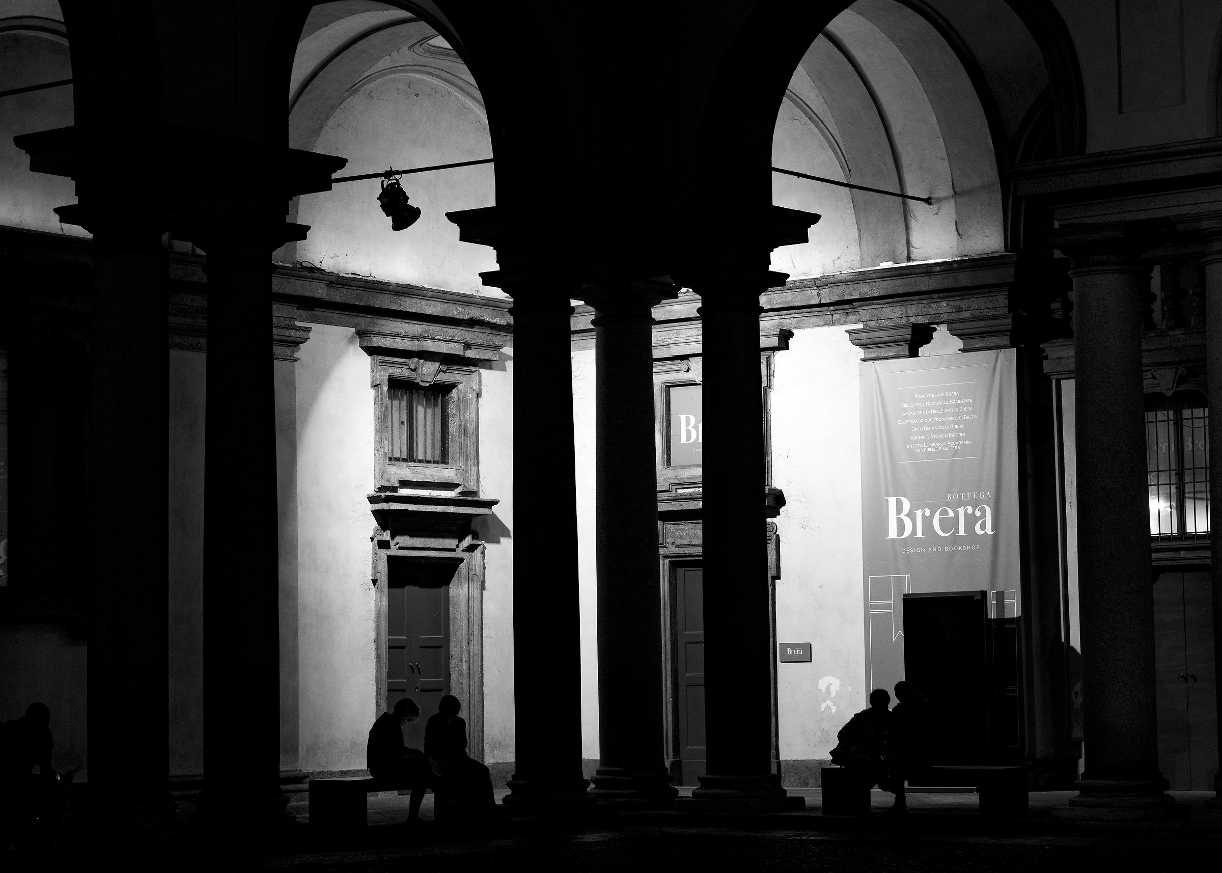 Black and white whispers