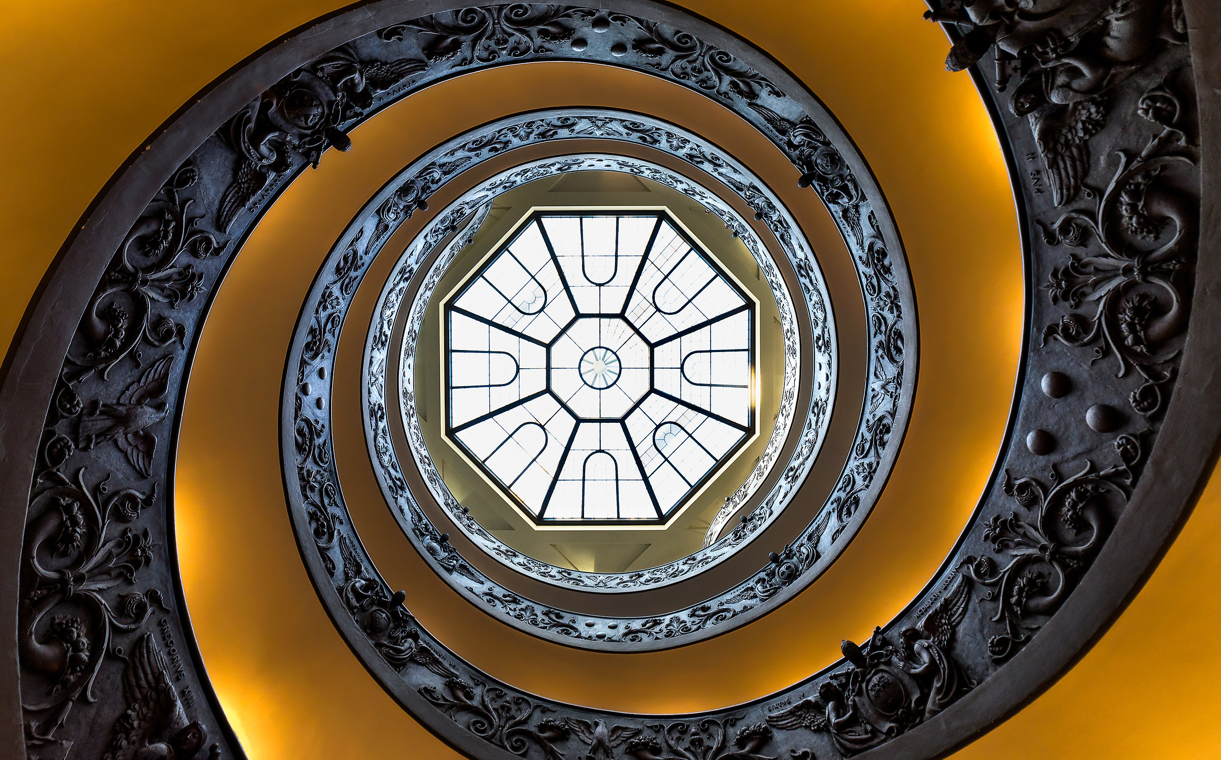 The spiral of the Vatican