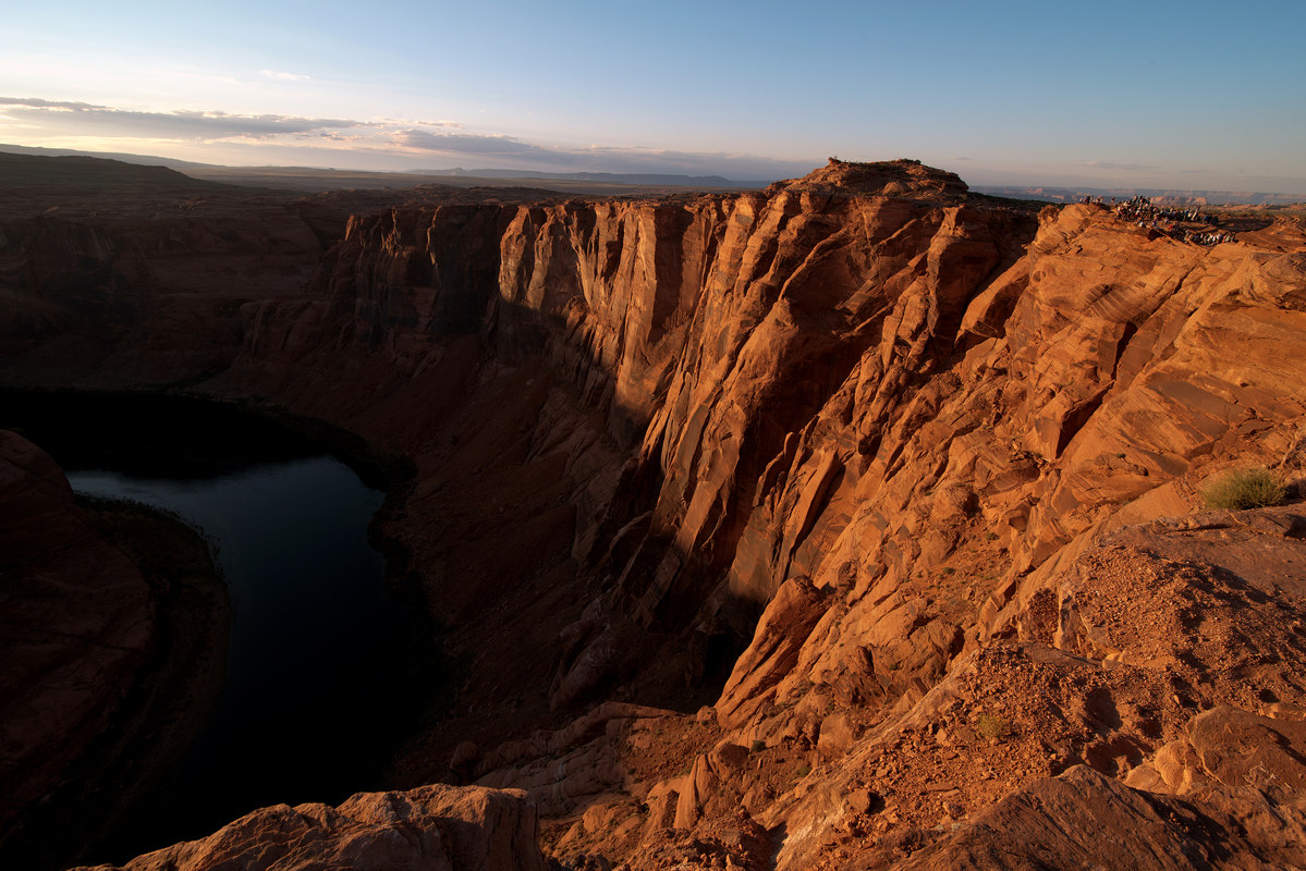 Horseshoe Bend - different view. Arizona