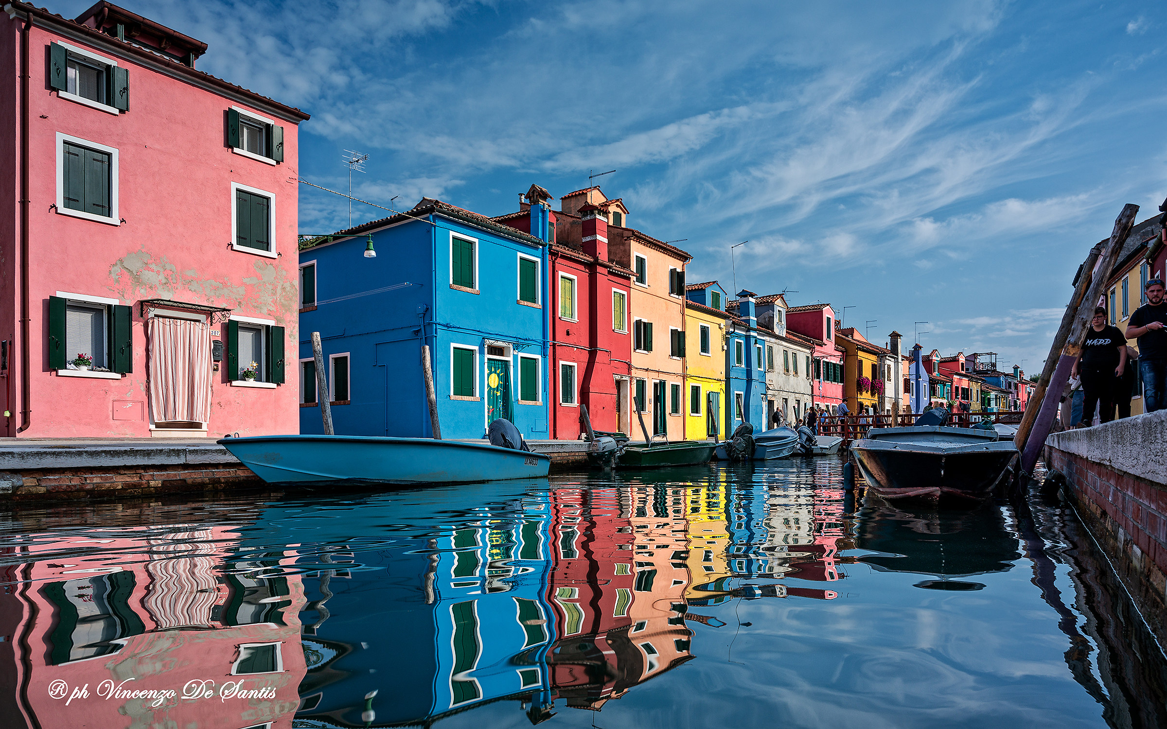 The colors of the island of Burano