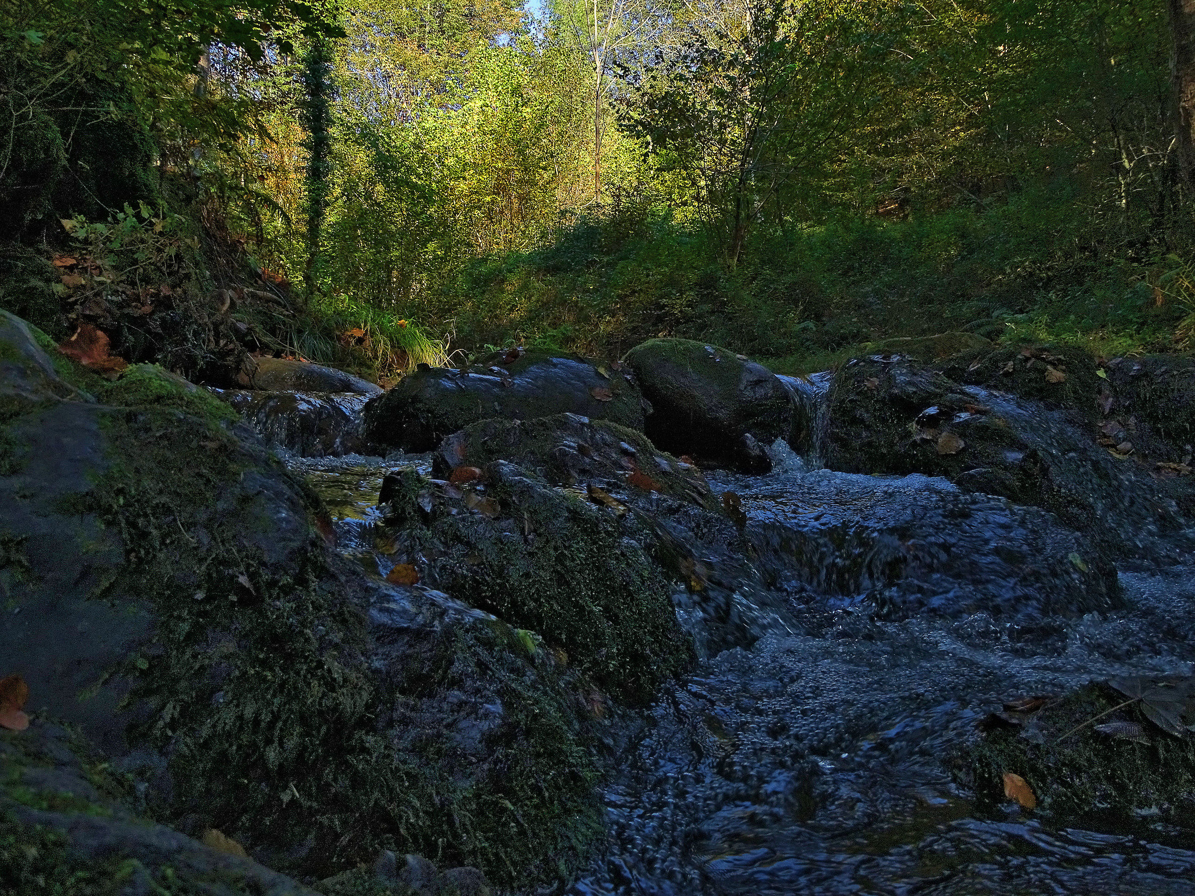 La stessa cascata da un altro pdr