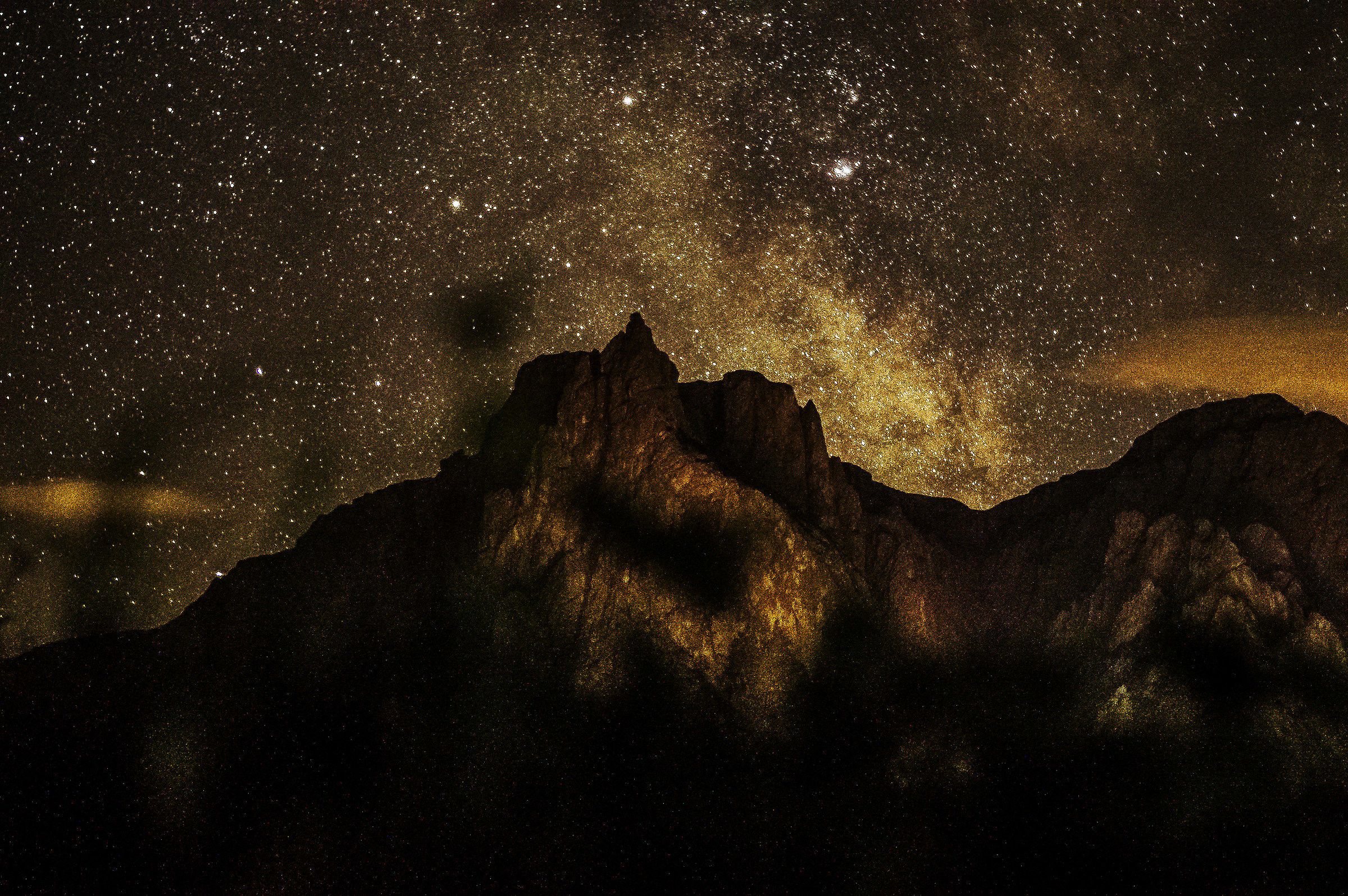 Milky Way on the Sciliar