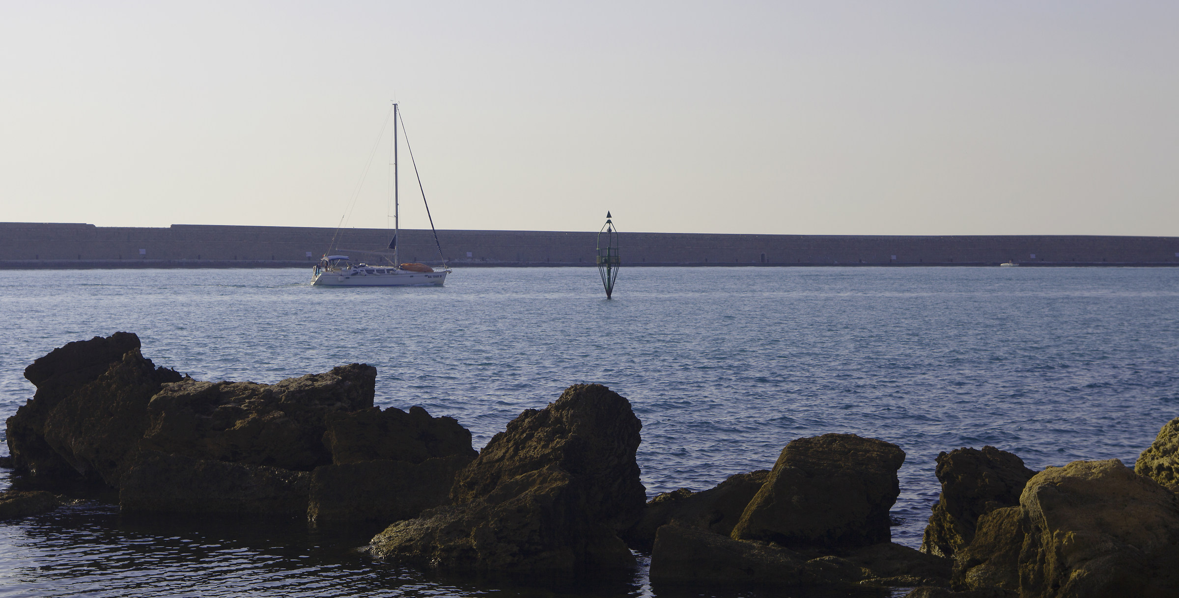 Tranquillità al molo novo