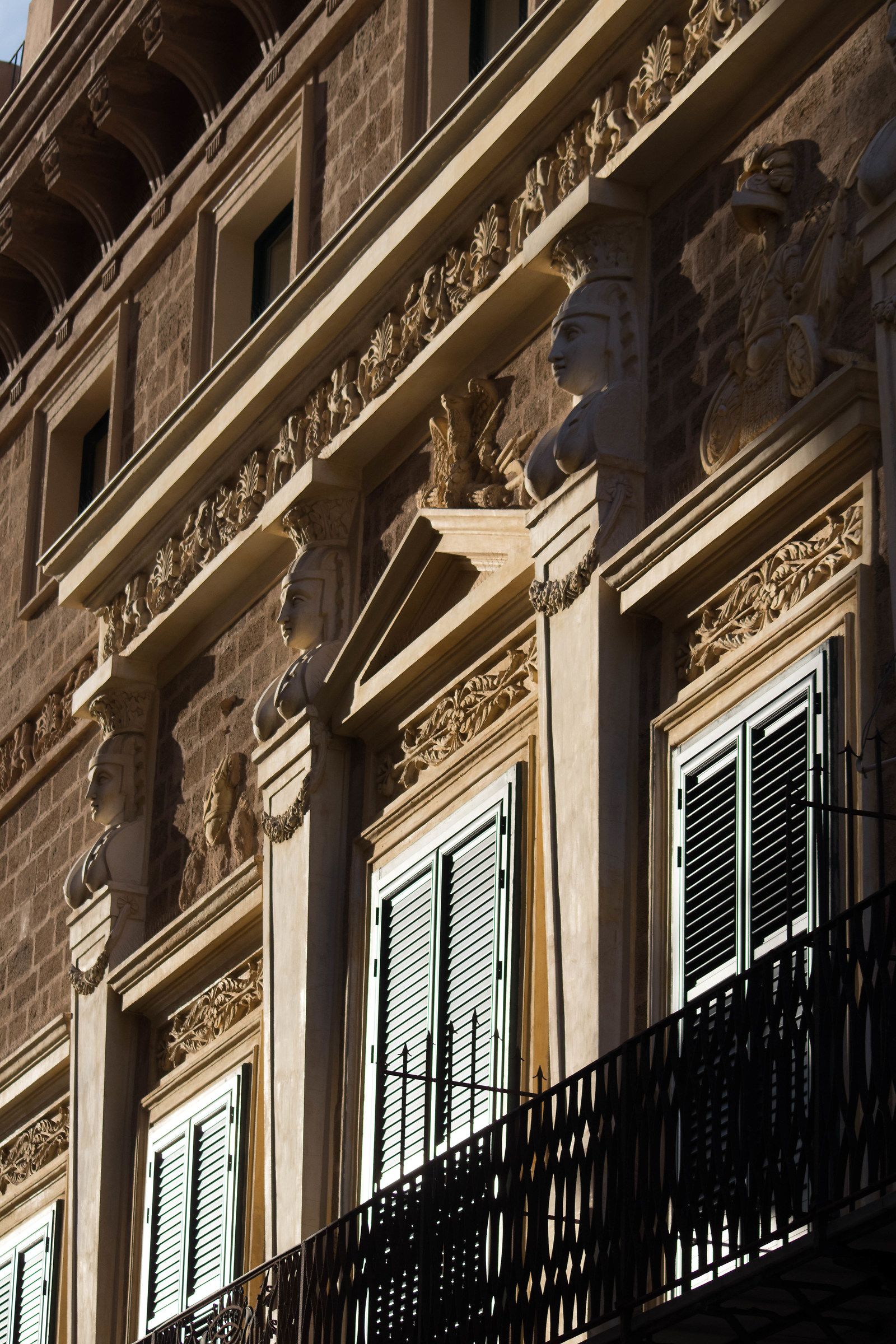 Tagliavia Palace of San Giacomo, detail.