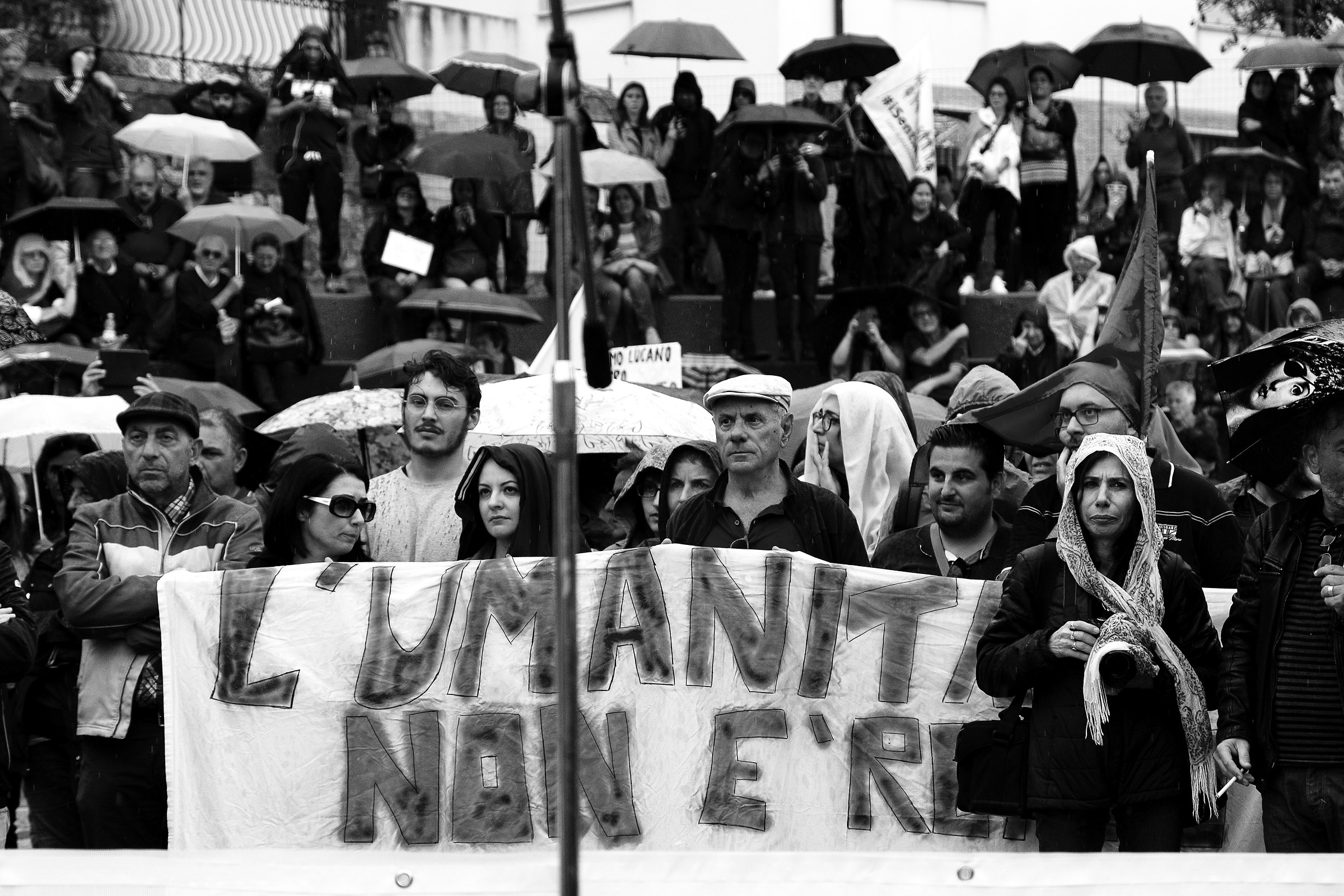 Humanity is not a crime