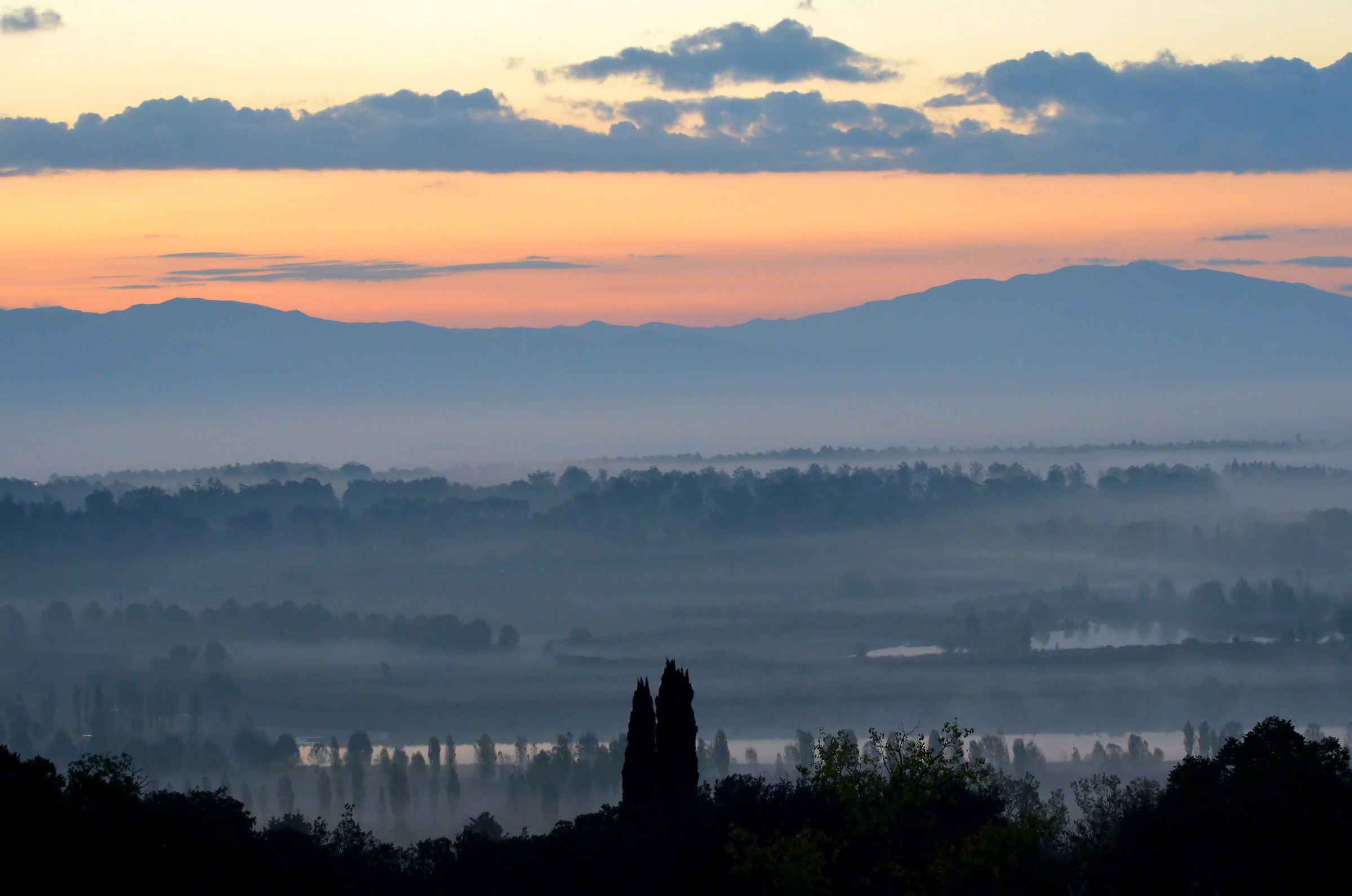 Misty Sunrise on MUGELLO
