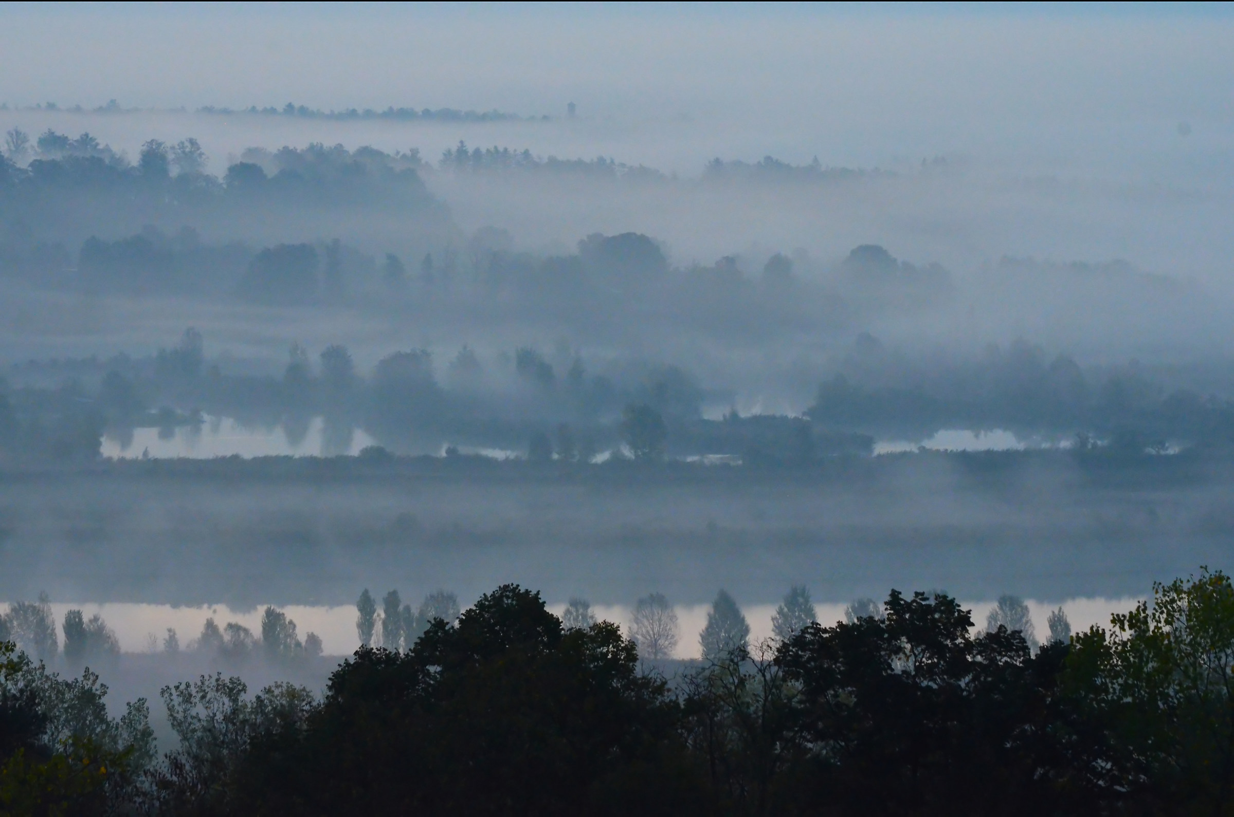 Misty Sunrise on MUGELLO