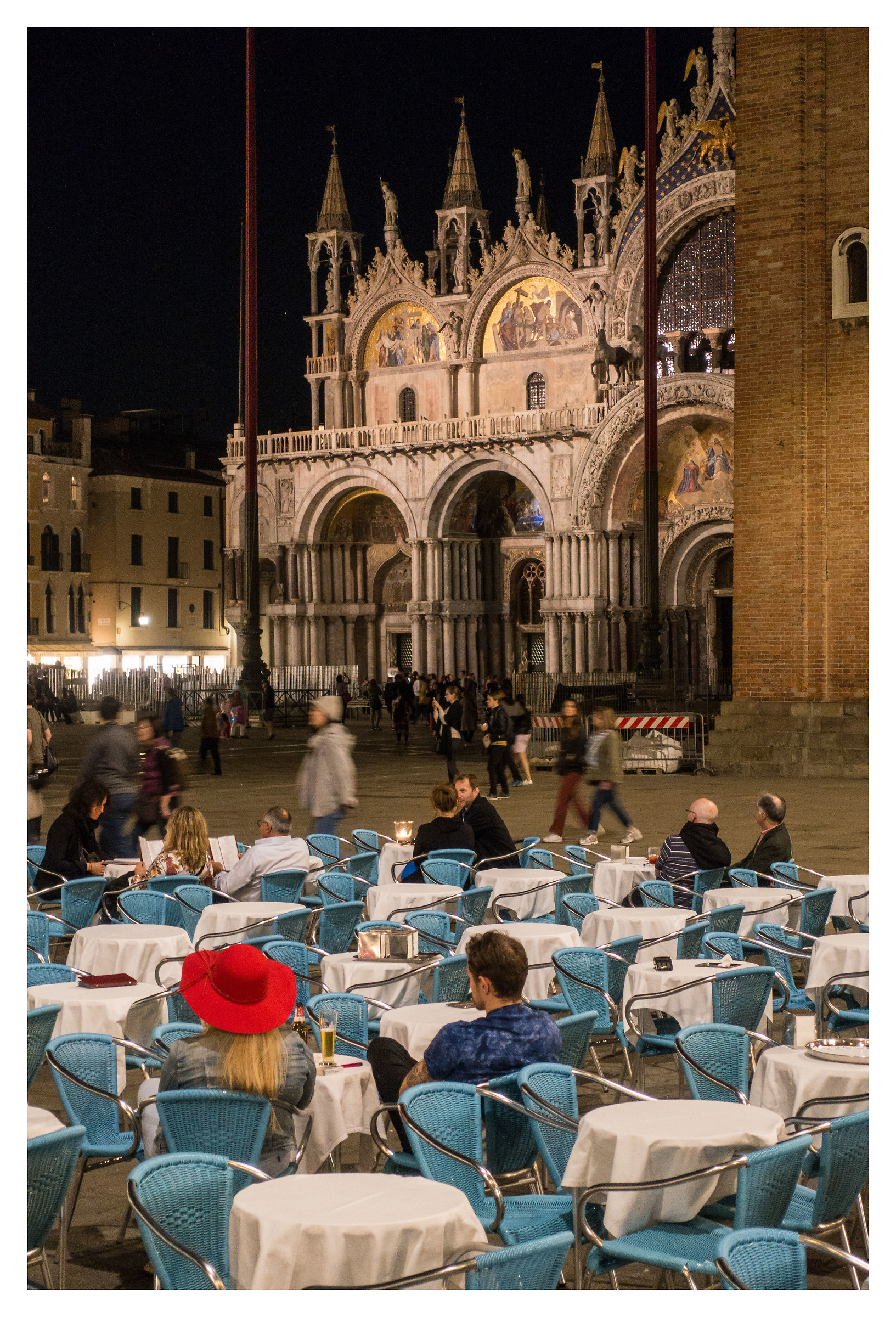 Red hair in St. Mark's Square