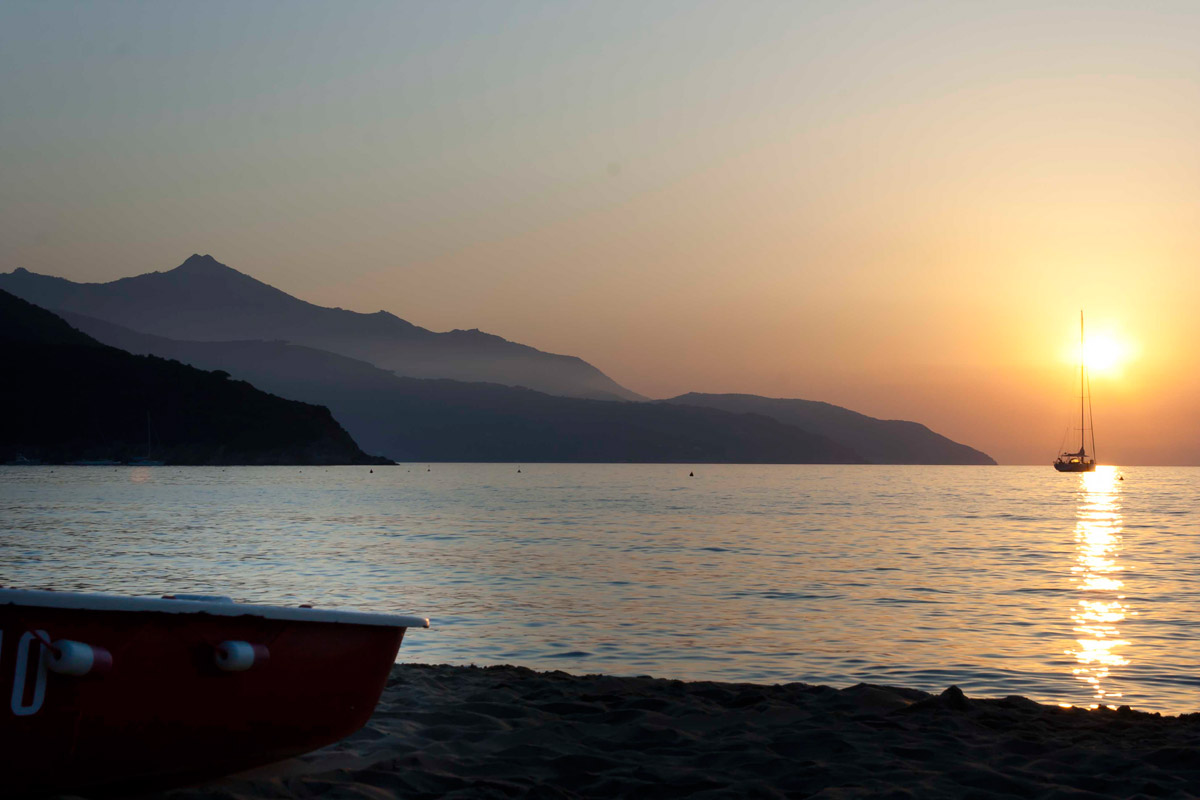 Tramonto alla Biodola - Isola D'elba