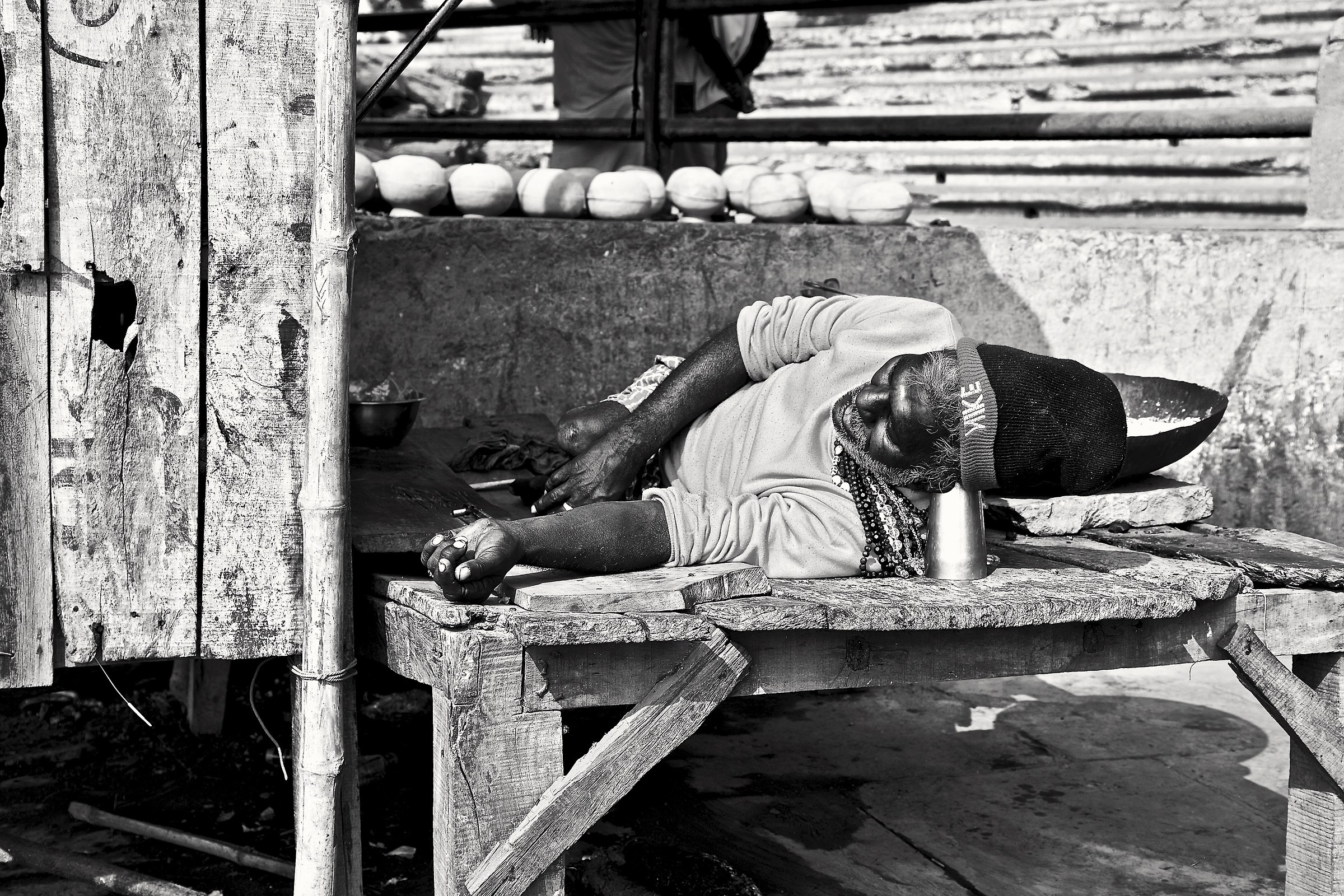 The bitterness of the photographer