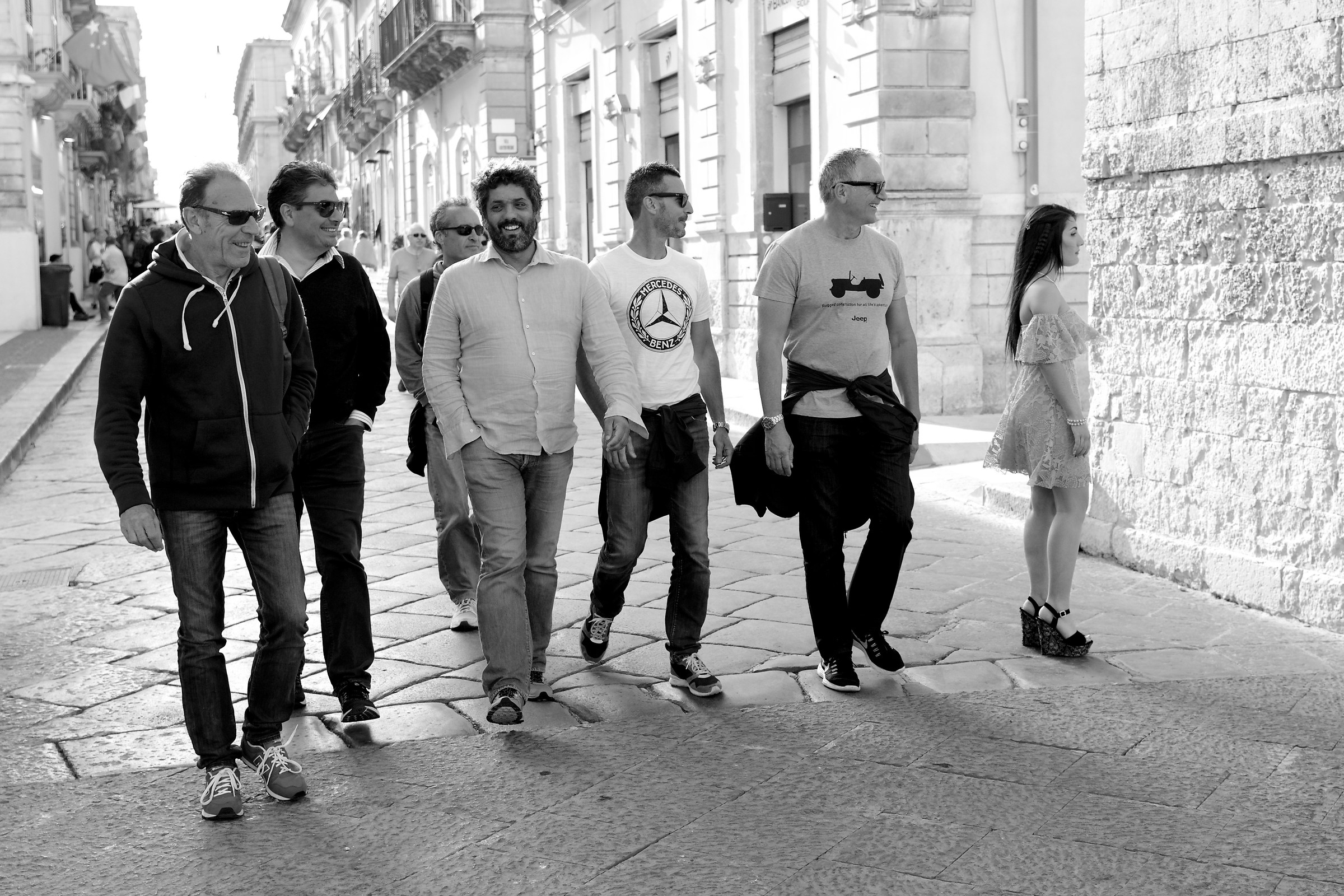 Gli sguardi e la giovinezza a Noto