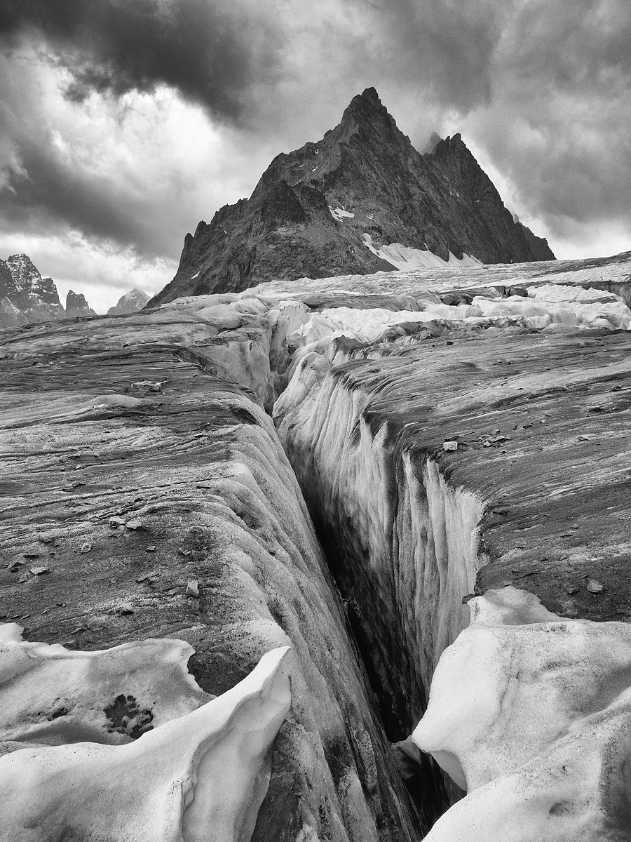 Neiges d'antan sur le Glacier Blanc