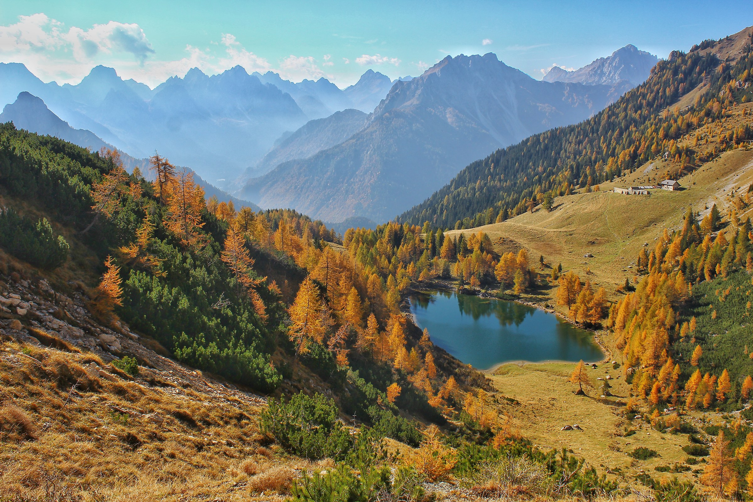 Autumn at Lake Bordaglia