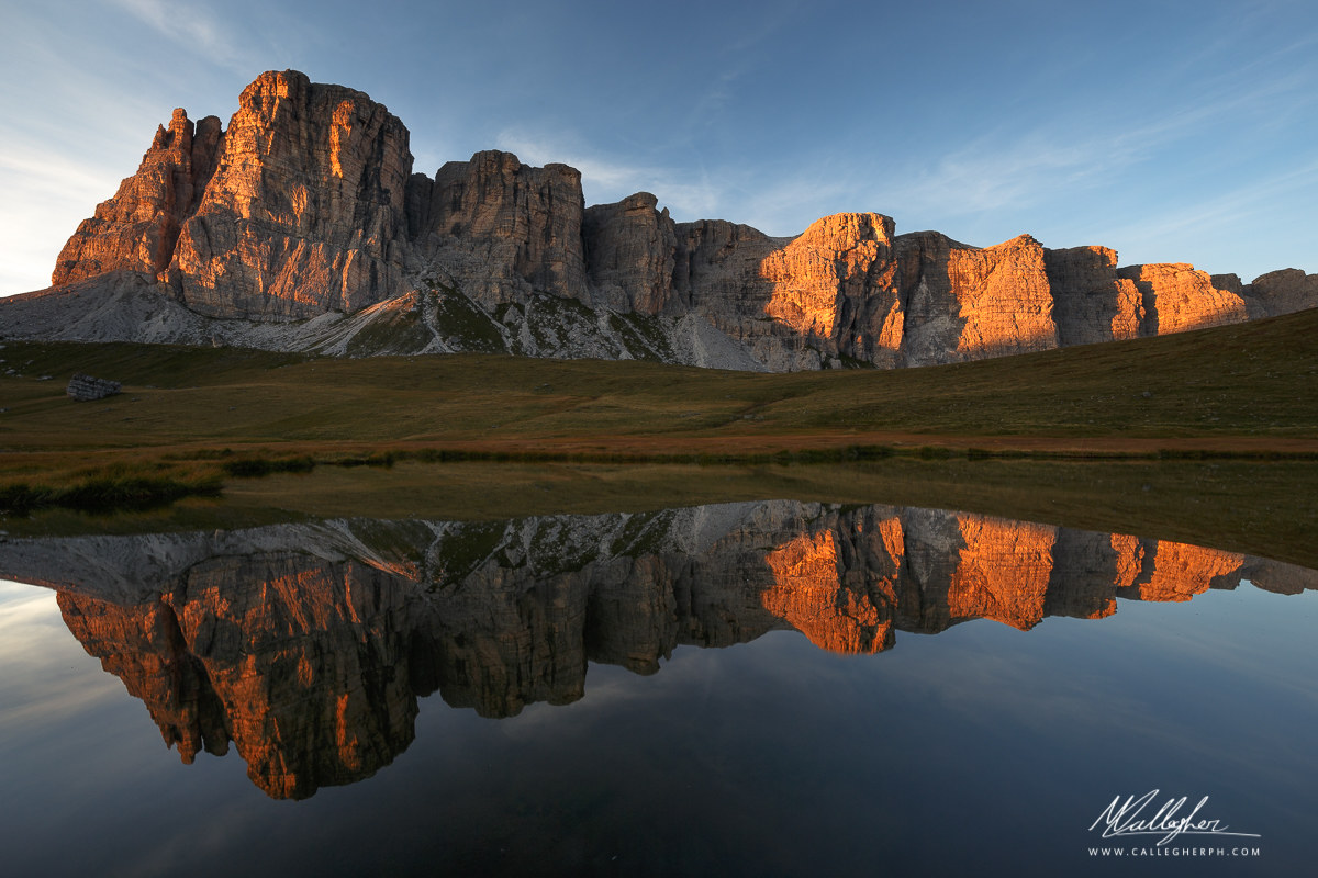 Last Light on Lastoi