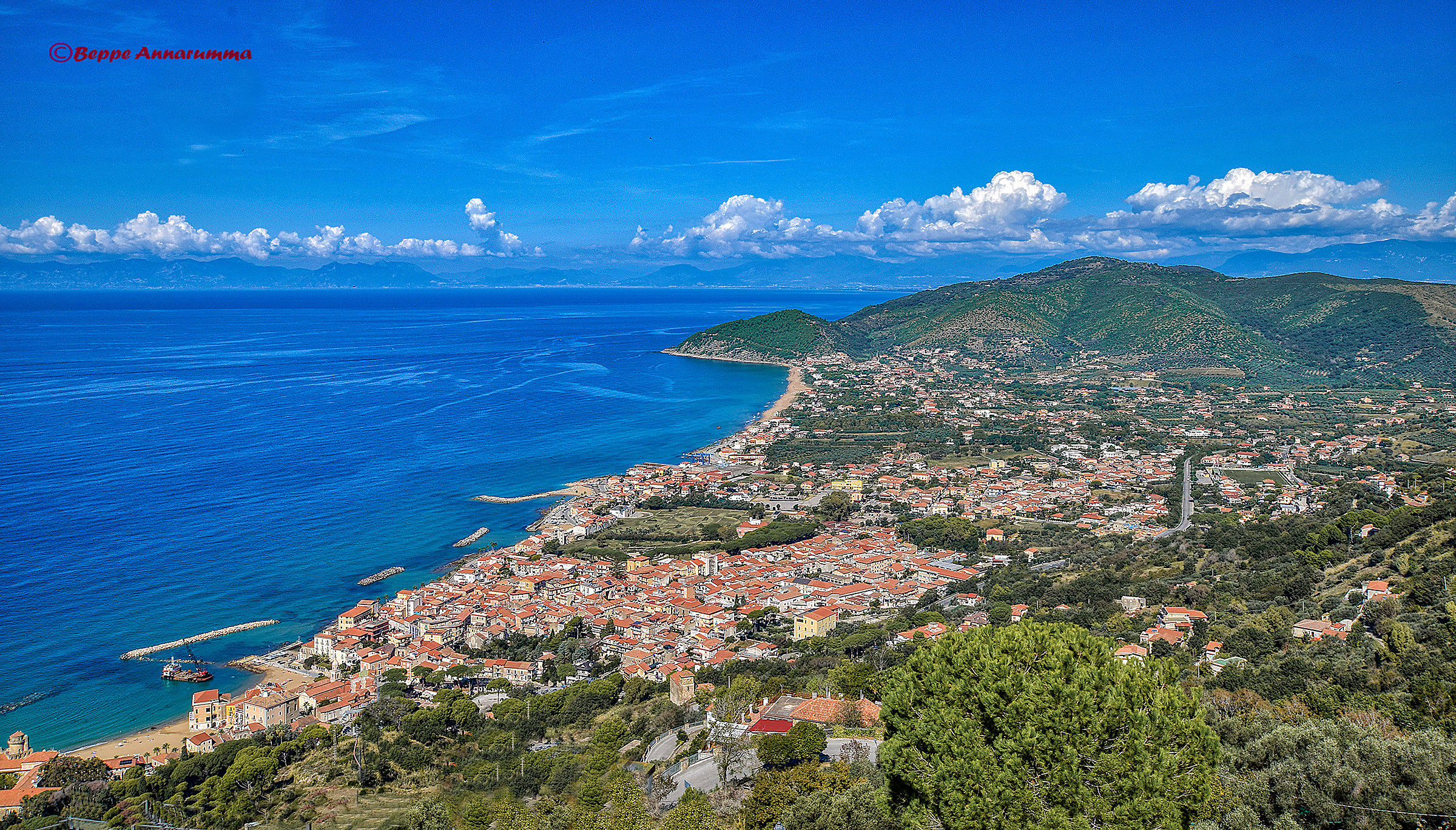 S. Maria di Castellabate (Sa) from the top