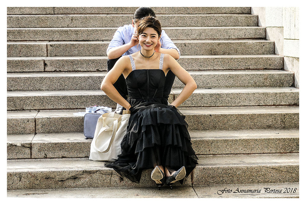 Le spose giapponesi amano piazza Duomo