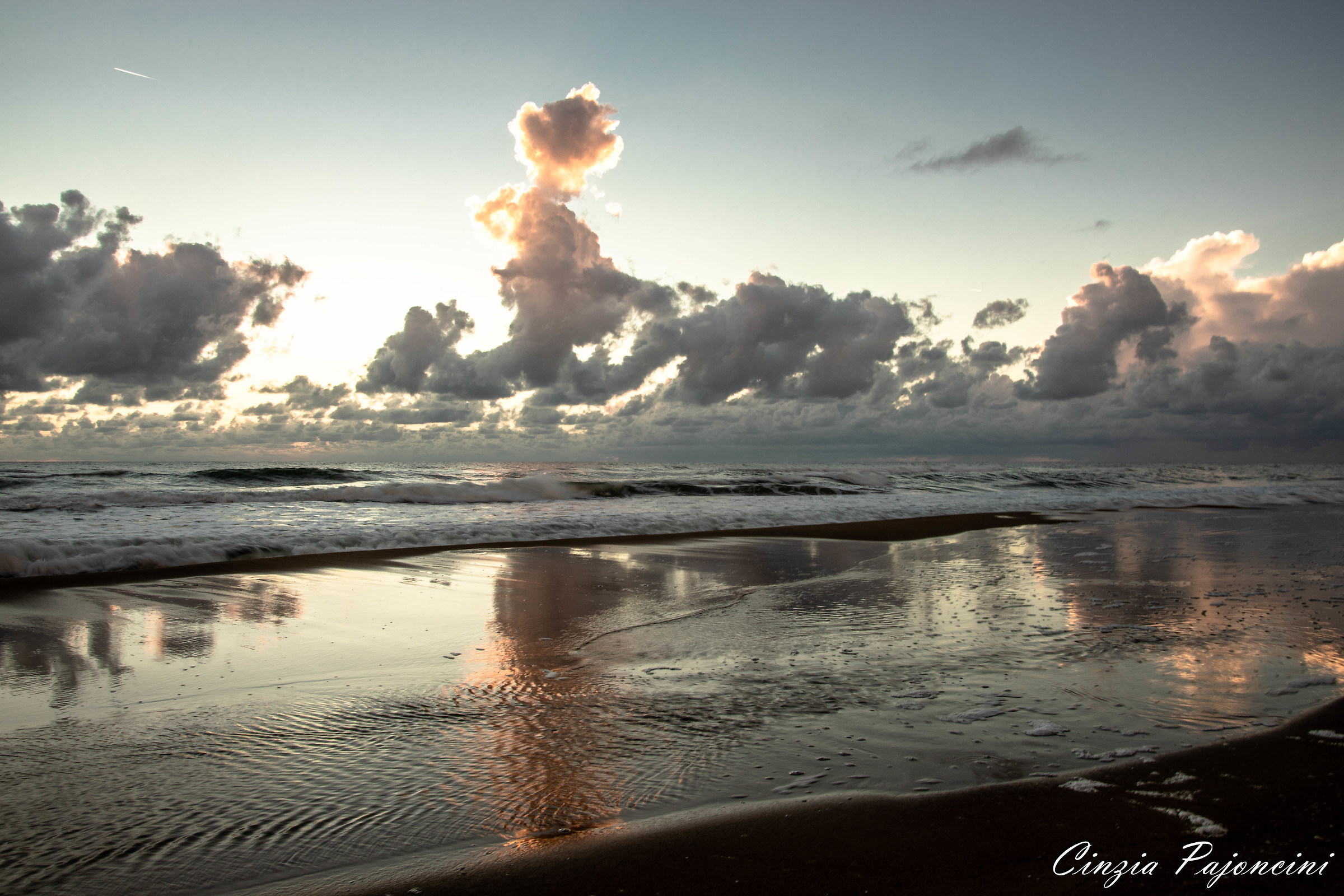 Tempesta sul Lungomare di Sabaudia