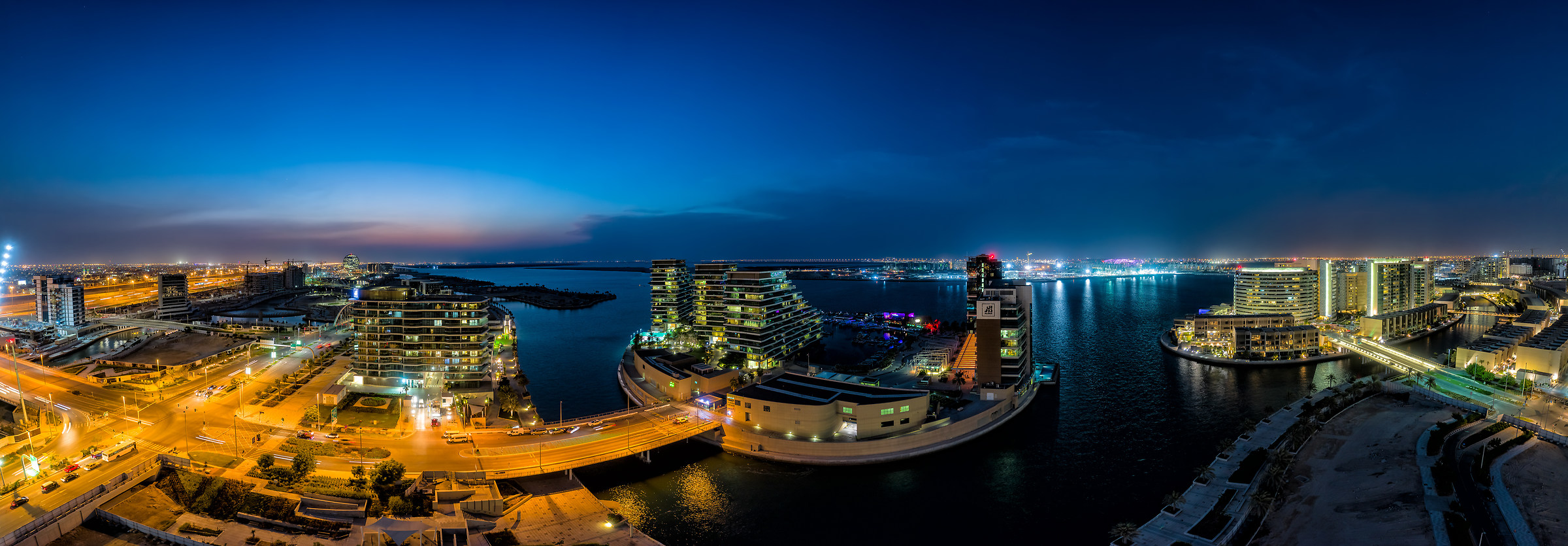 The artificial islands of Abu Dhabi