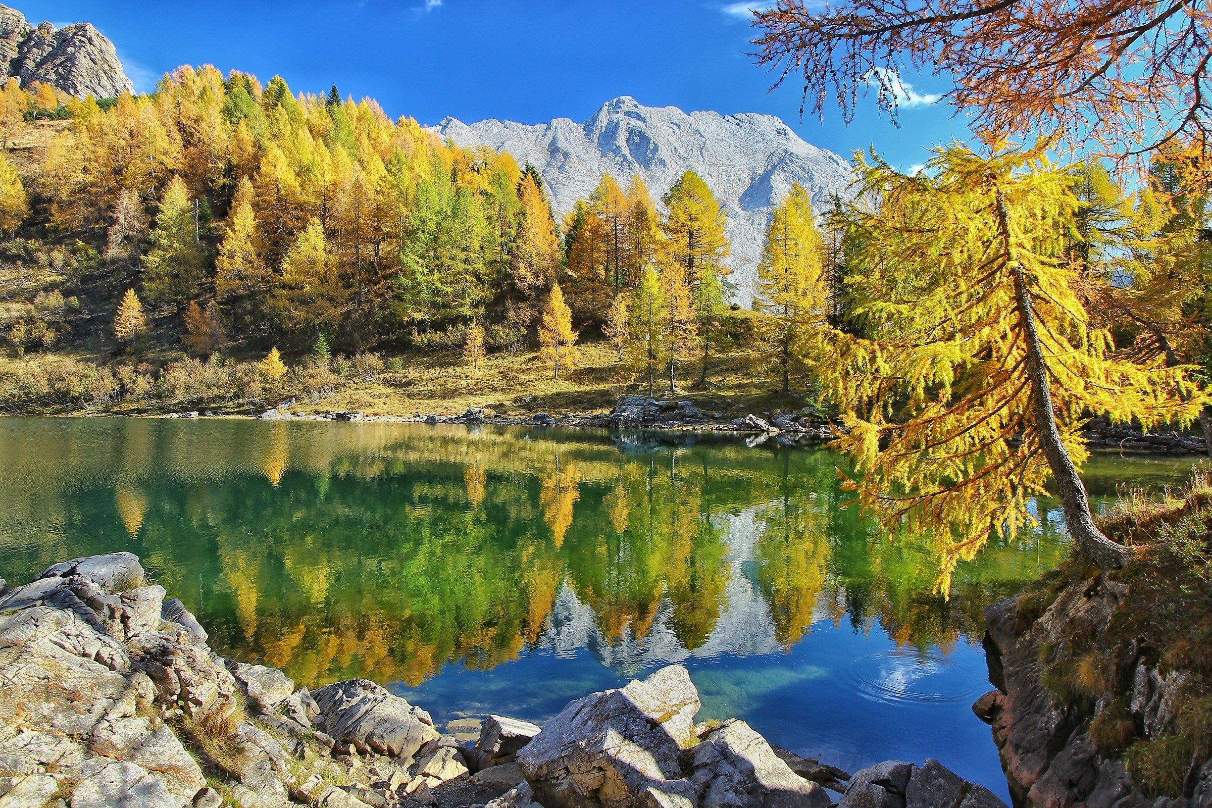 Reflections at Lake Bordaglia