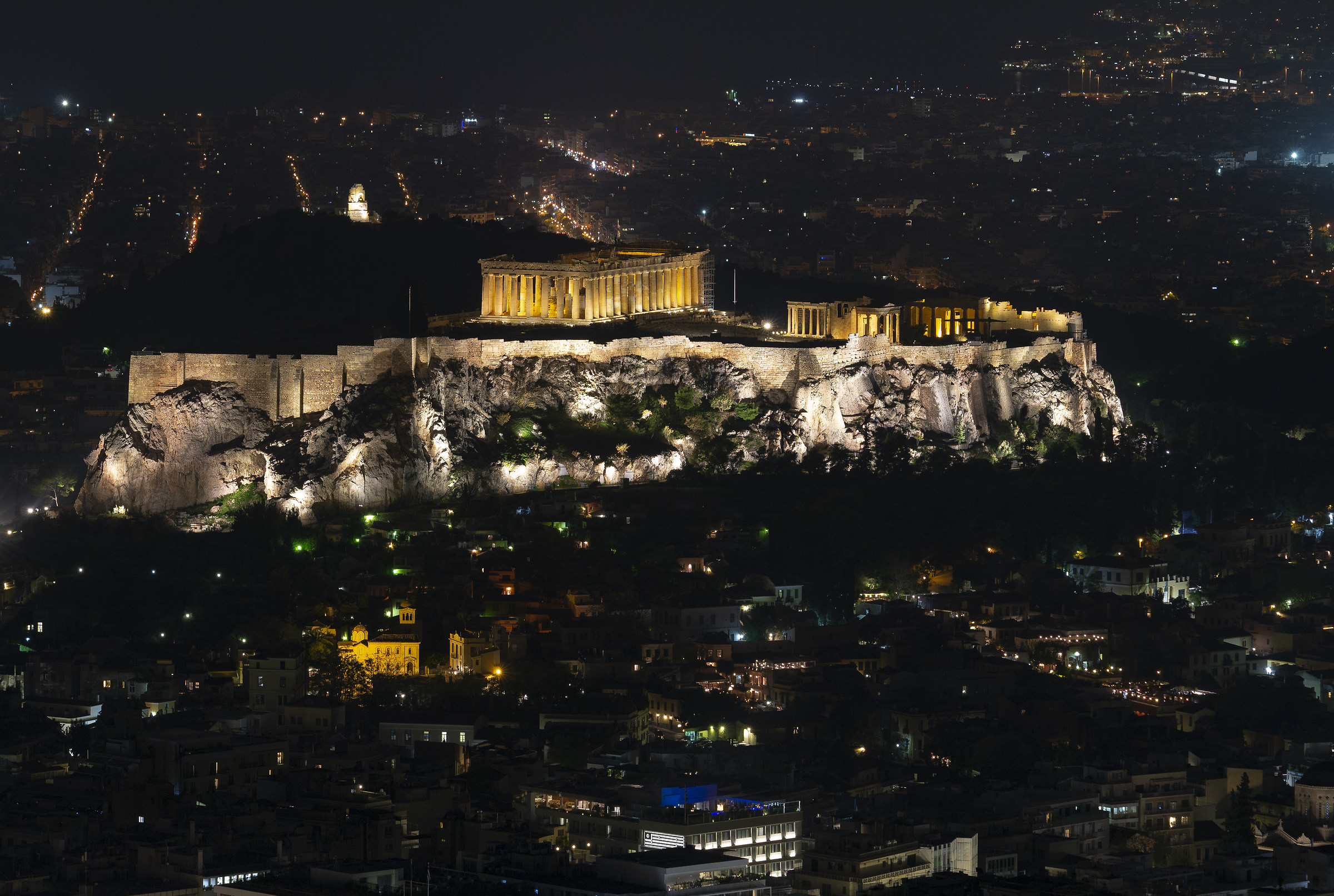 Athens from Mount Lycabettos