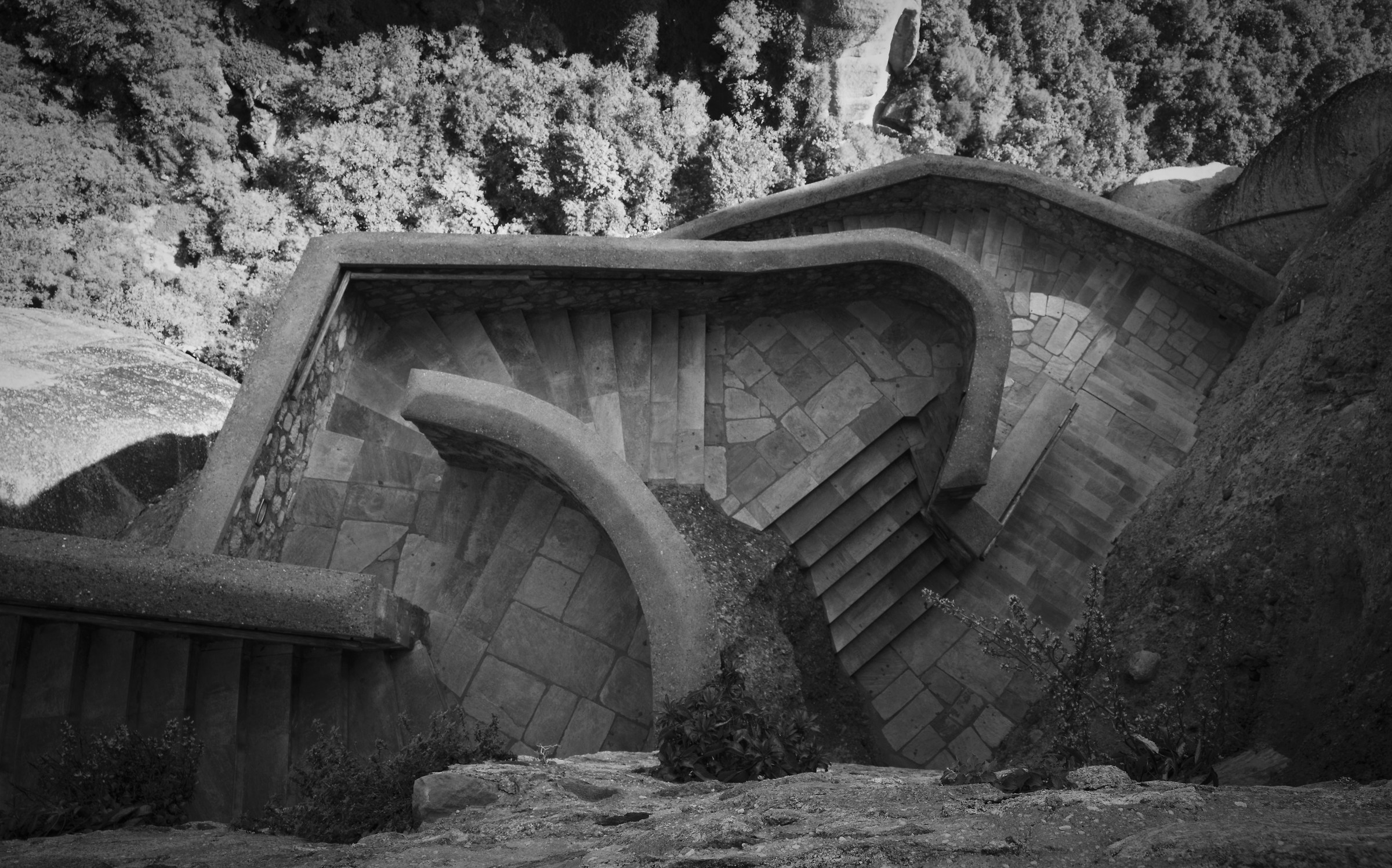 Staircase Varlaam Monastery-Meteora