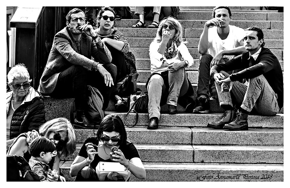 Un sabato mattina in piazza Duomo