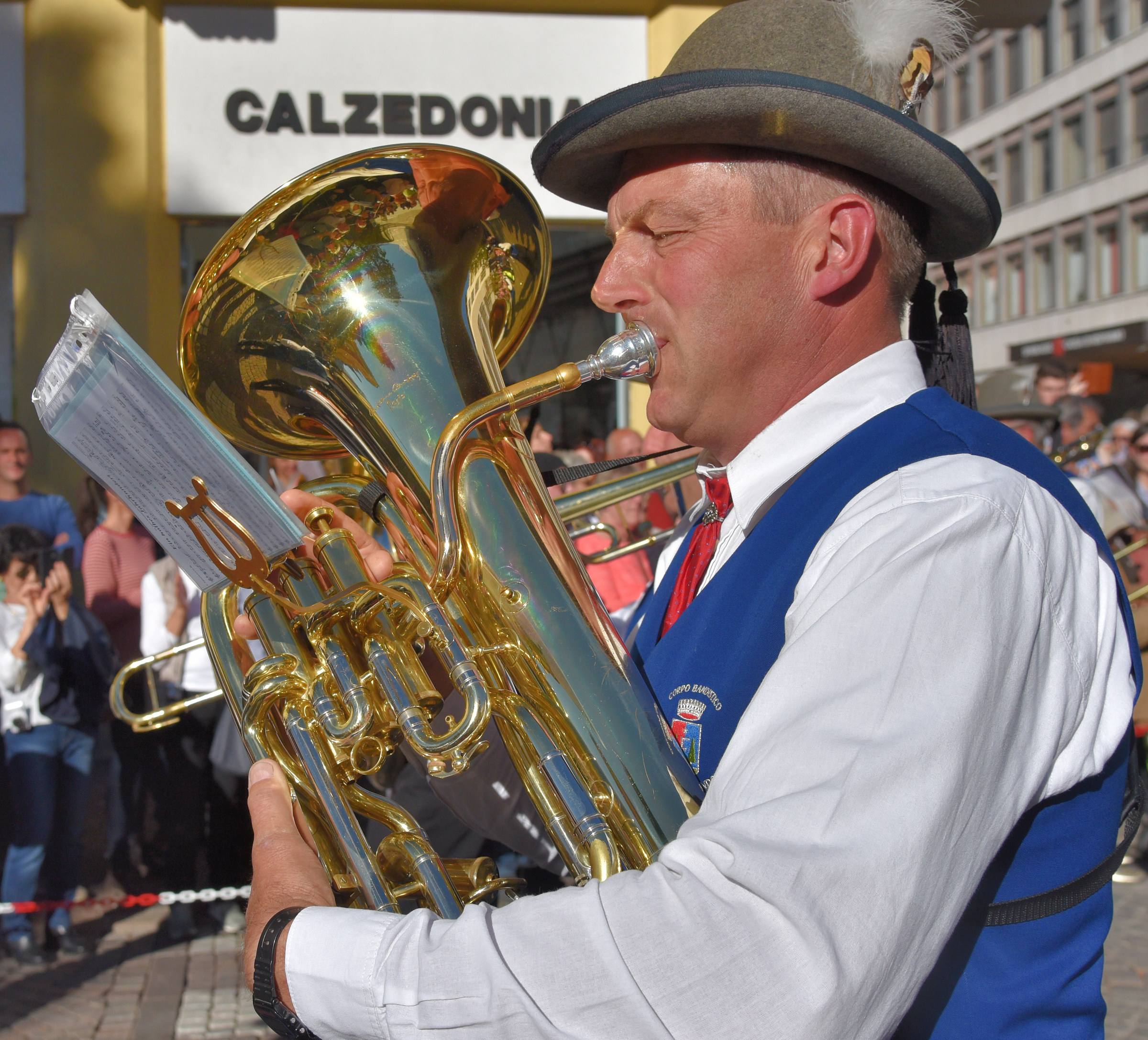 suonatore di " trombone"