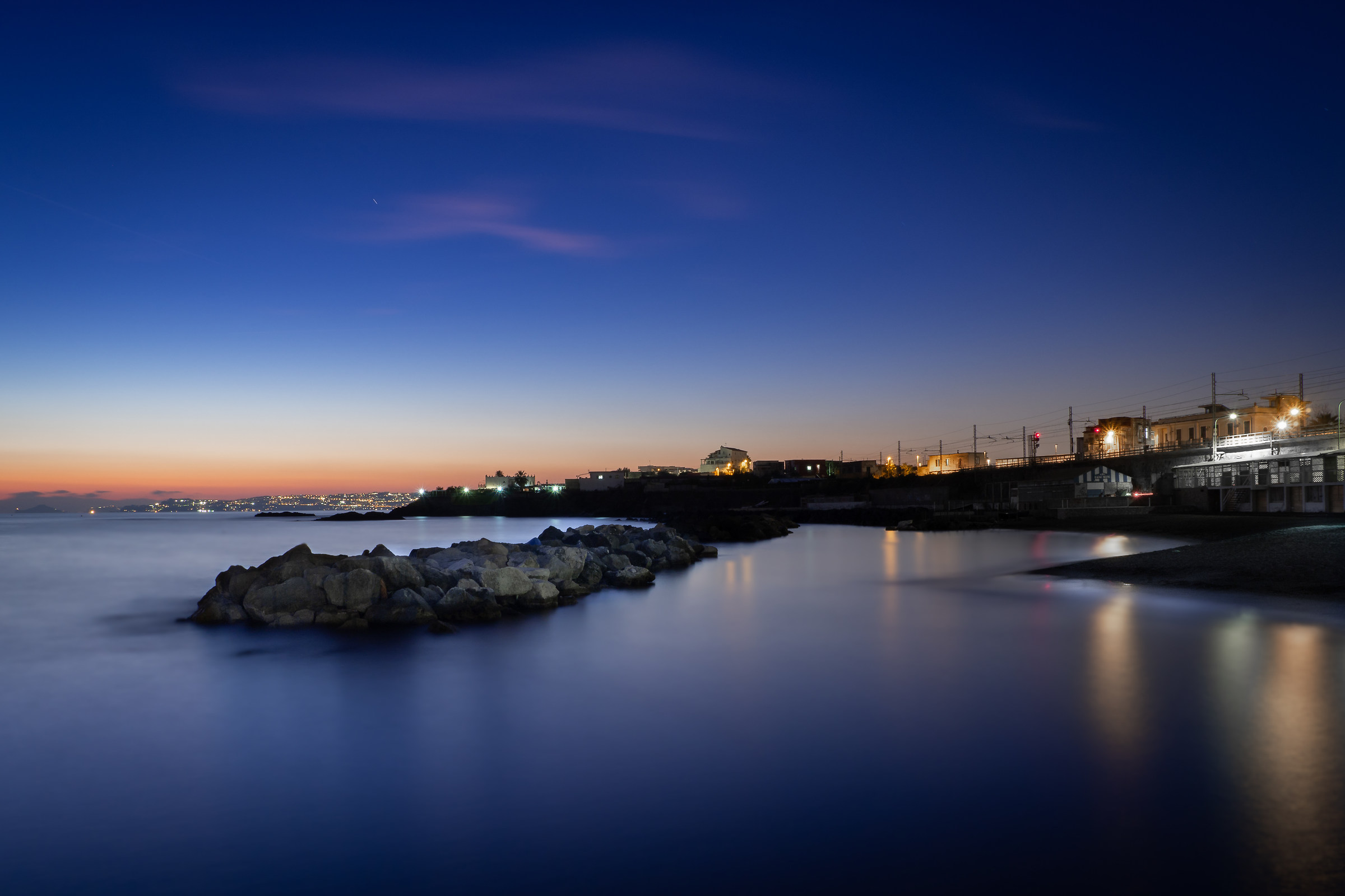 Via calastro, al calar del sole