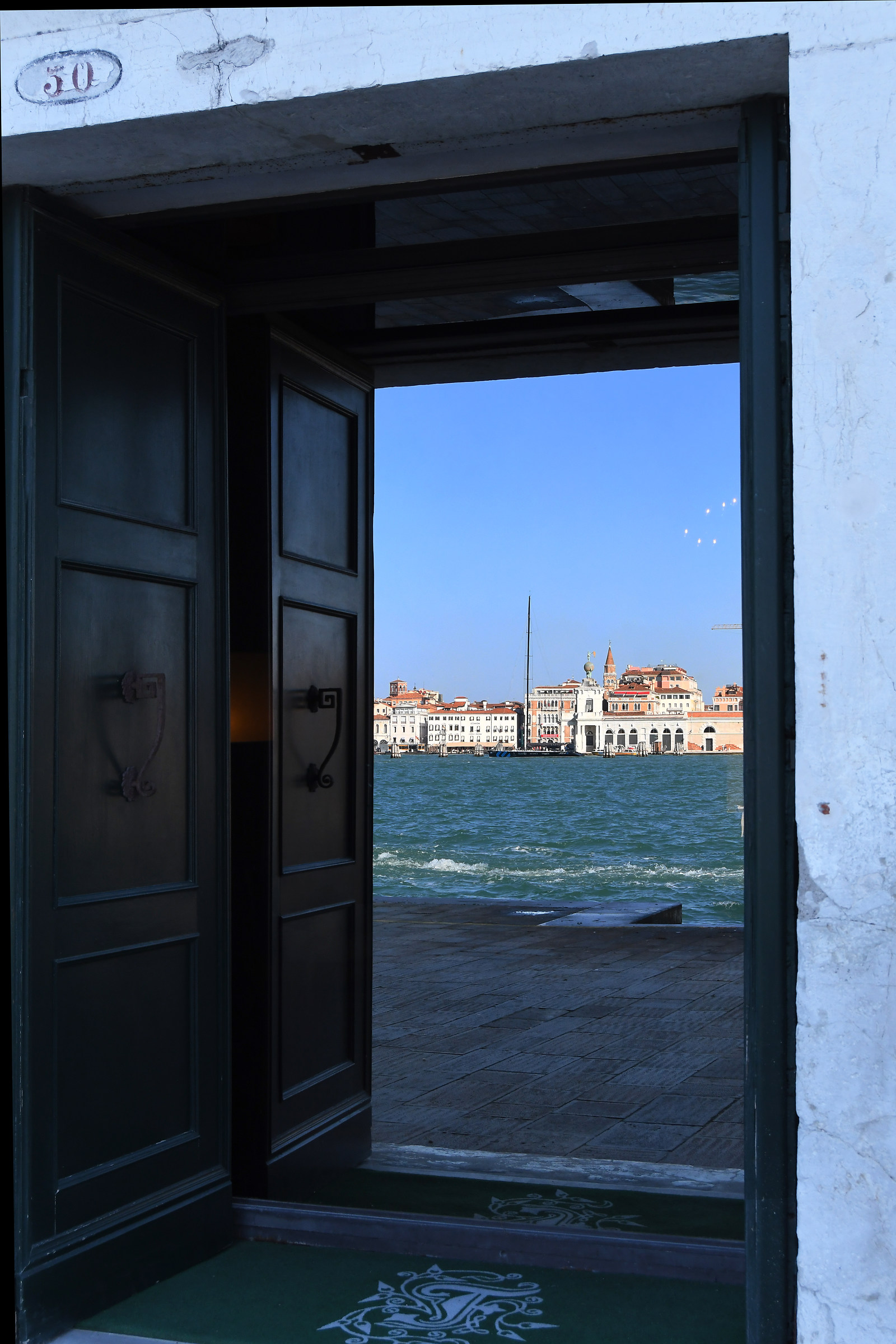 From the Giudecca, an unusual Riva degli Schiavoni