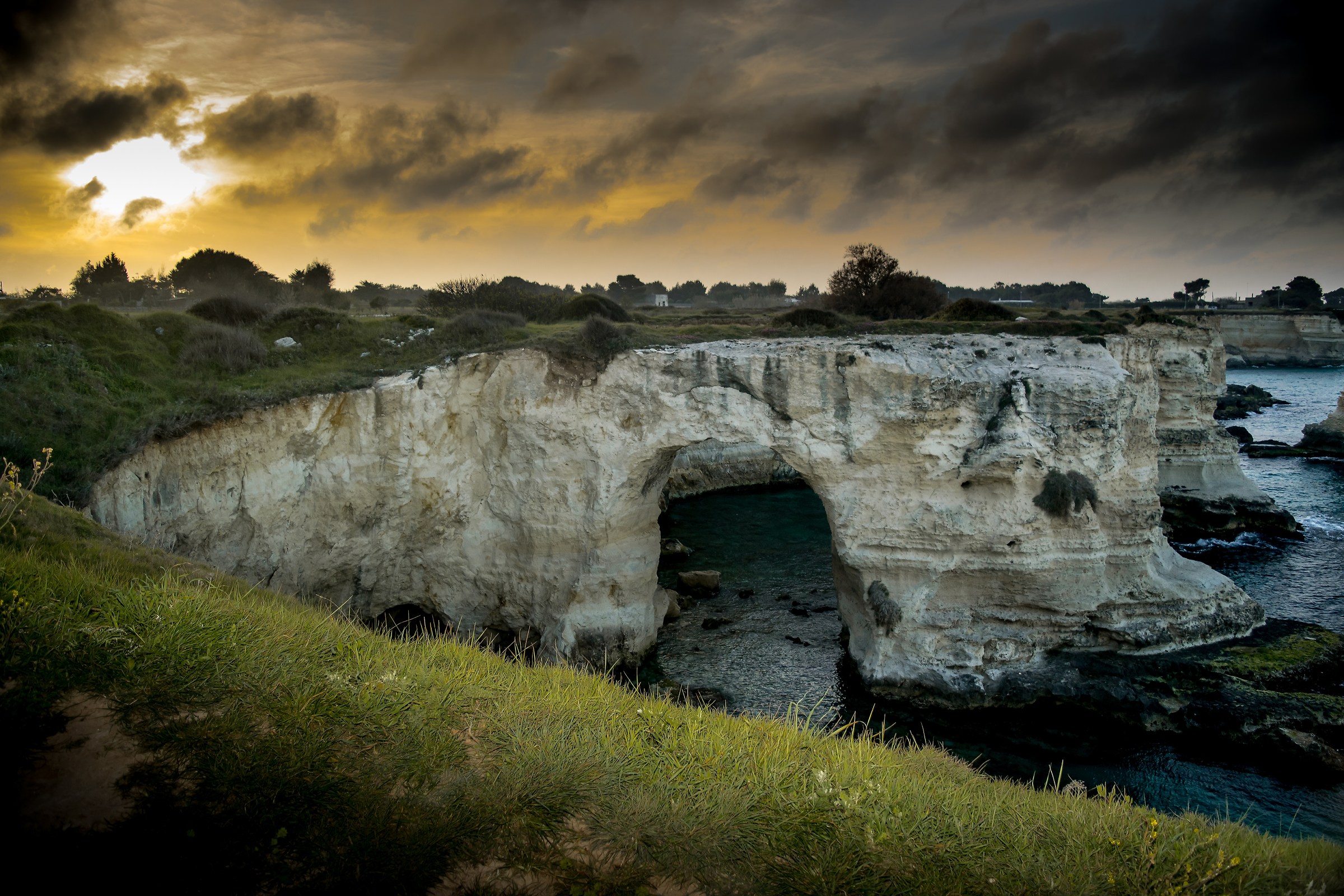 Tramonti d'autunno nel Salento